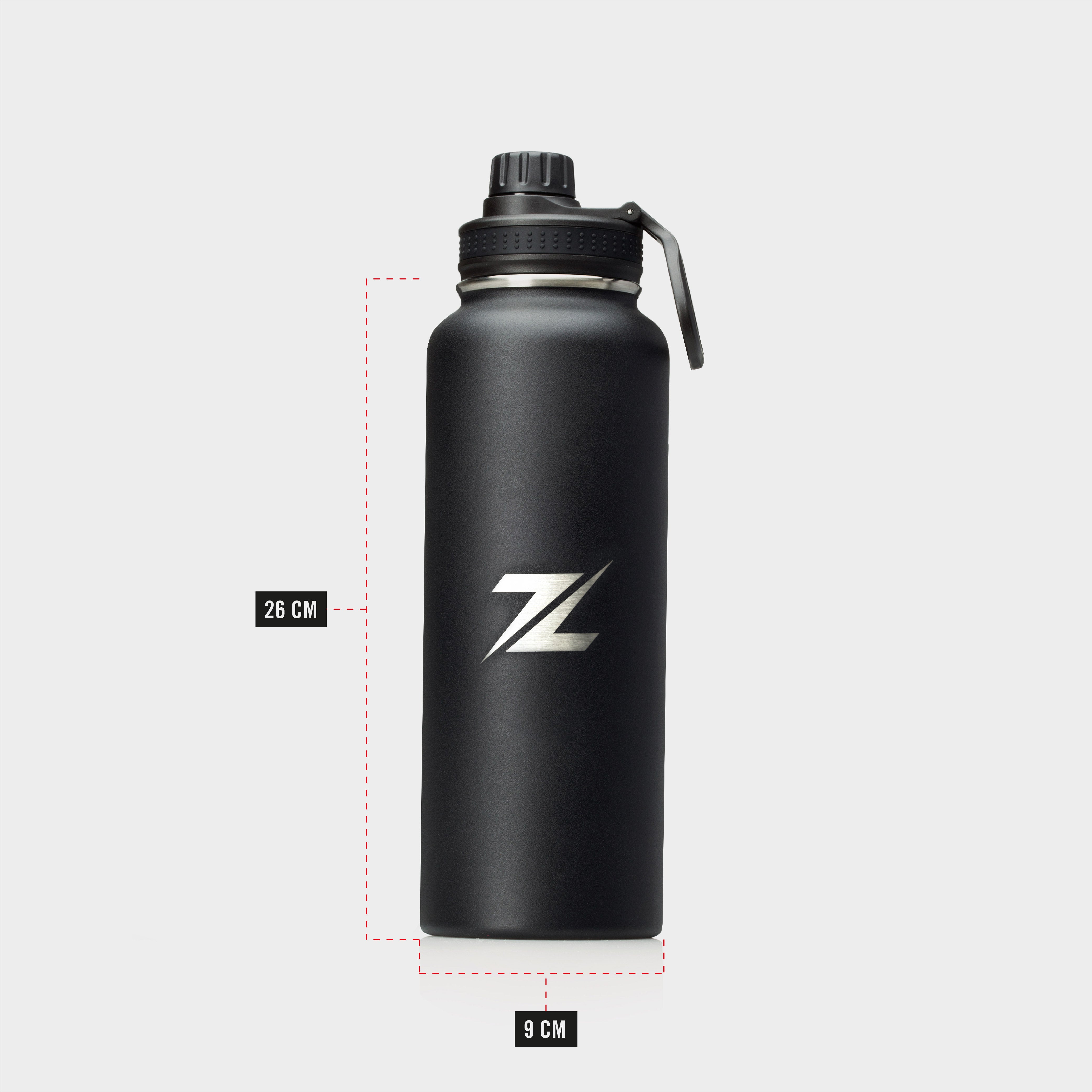 Thermos et gourde en acier inoxydable ZEUZ Premium-1, 2 litre