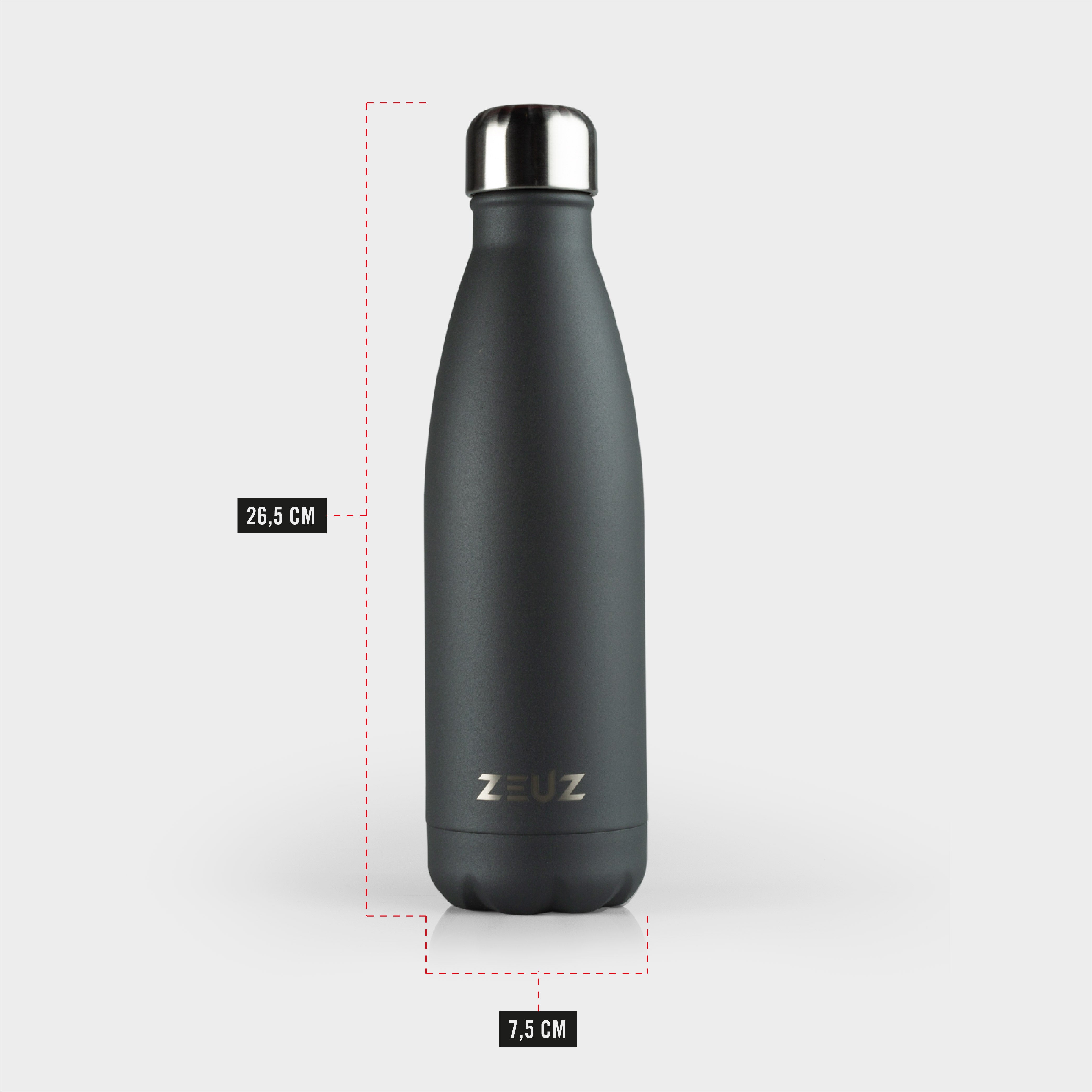 ZEUZ Premium Stainless Steel Thermos Bottle & Drinking Bottle-500 ml
