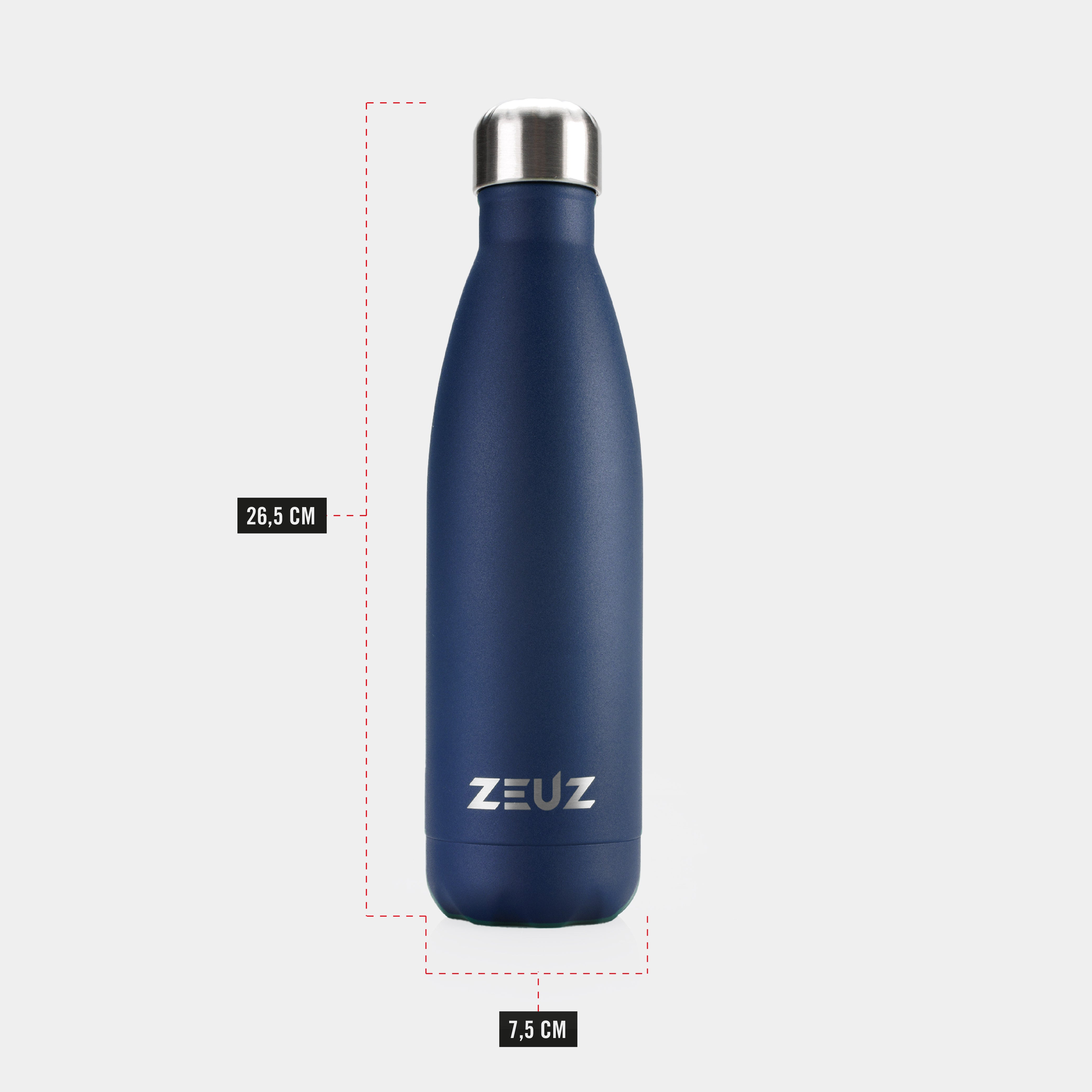 ZEUZ Premium Stainless Steel Thermos Bottle & Drinking Bottle-500 ml