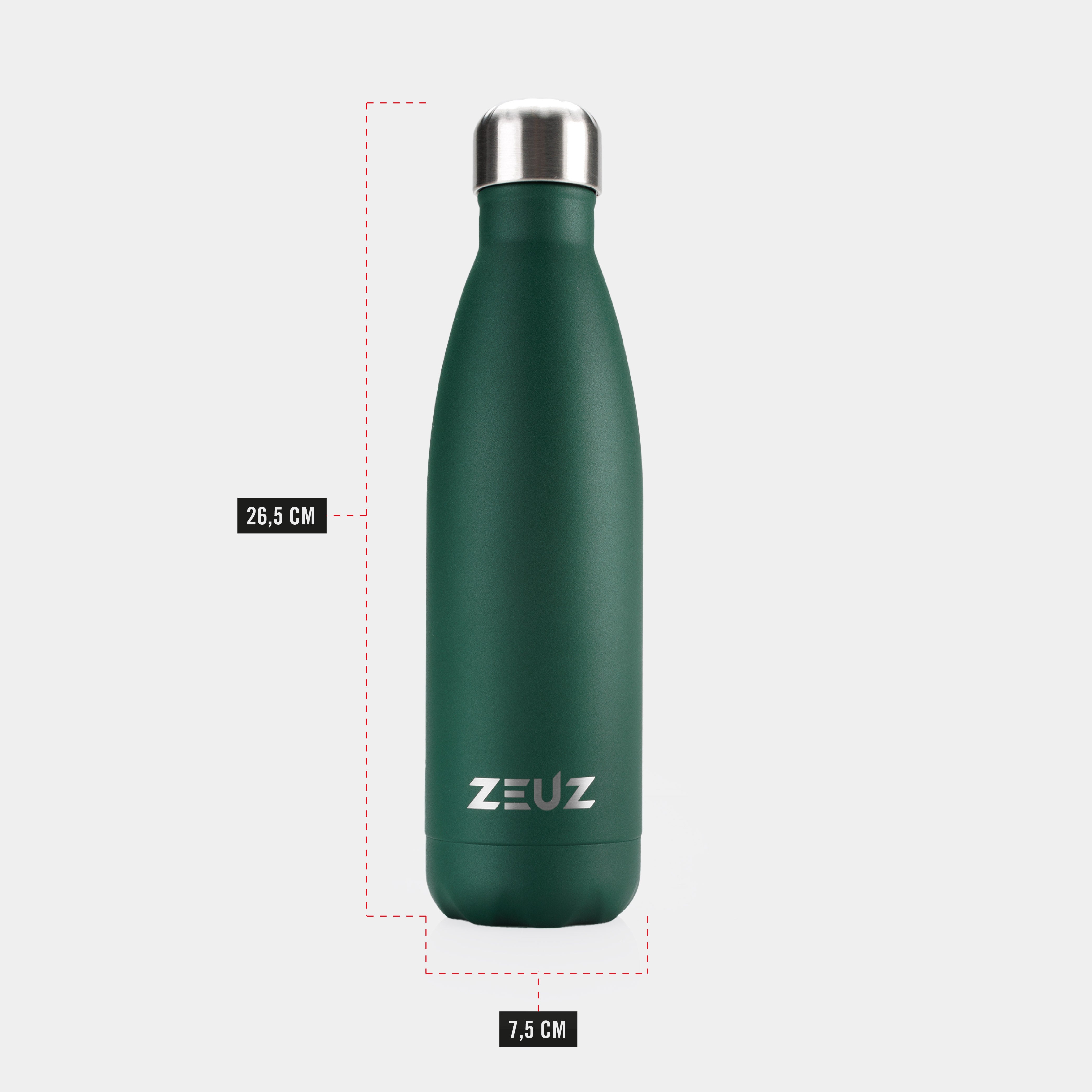 ZEUZ Premium Stainless Steel Thermos Bottle & Drinking Bottle-500 ml