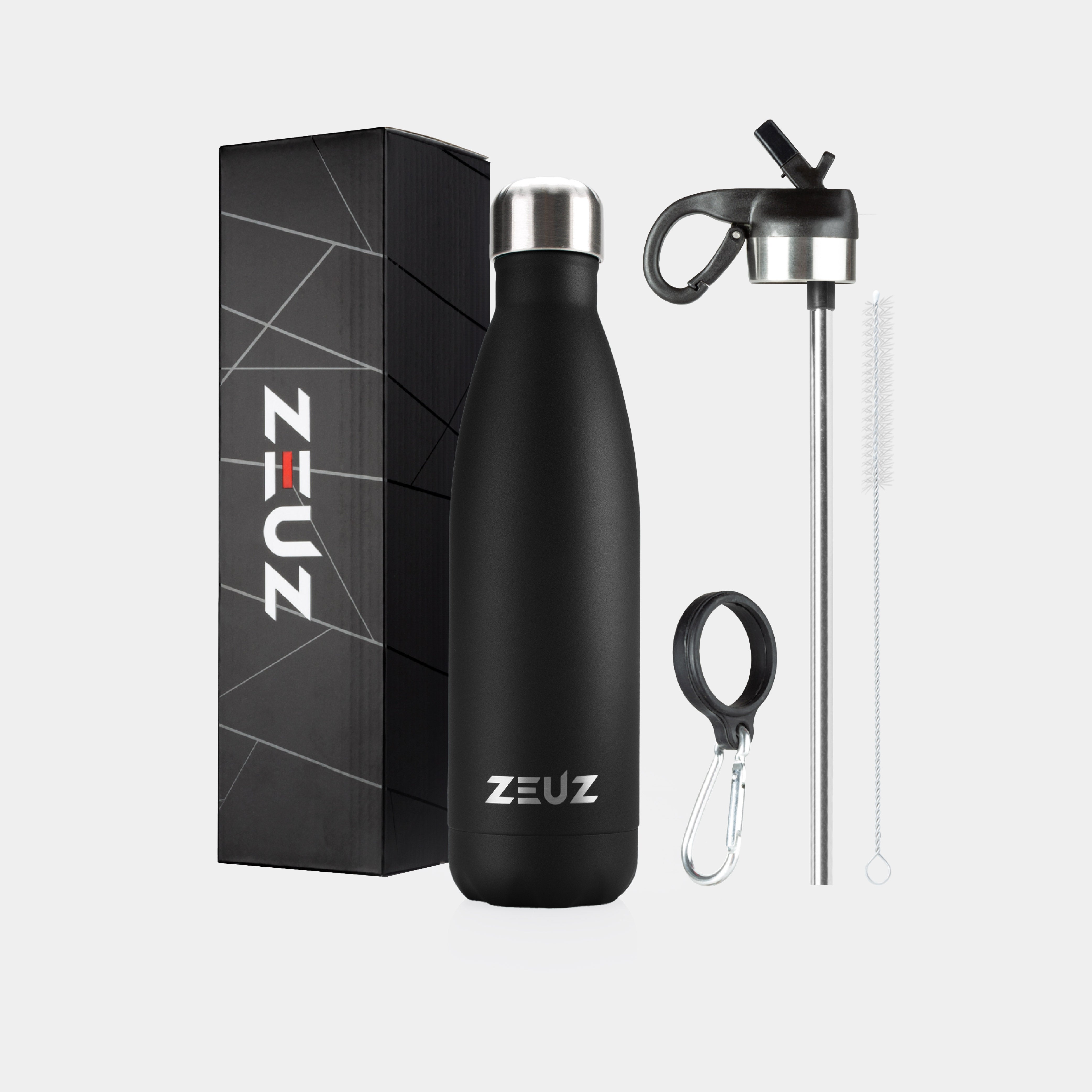 ZEUZ Premium Stainless Steel Thermos Bottle & Drinking Bottle-500 ml