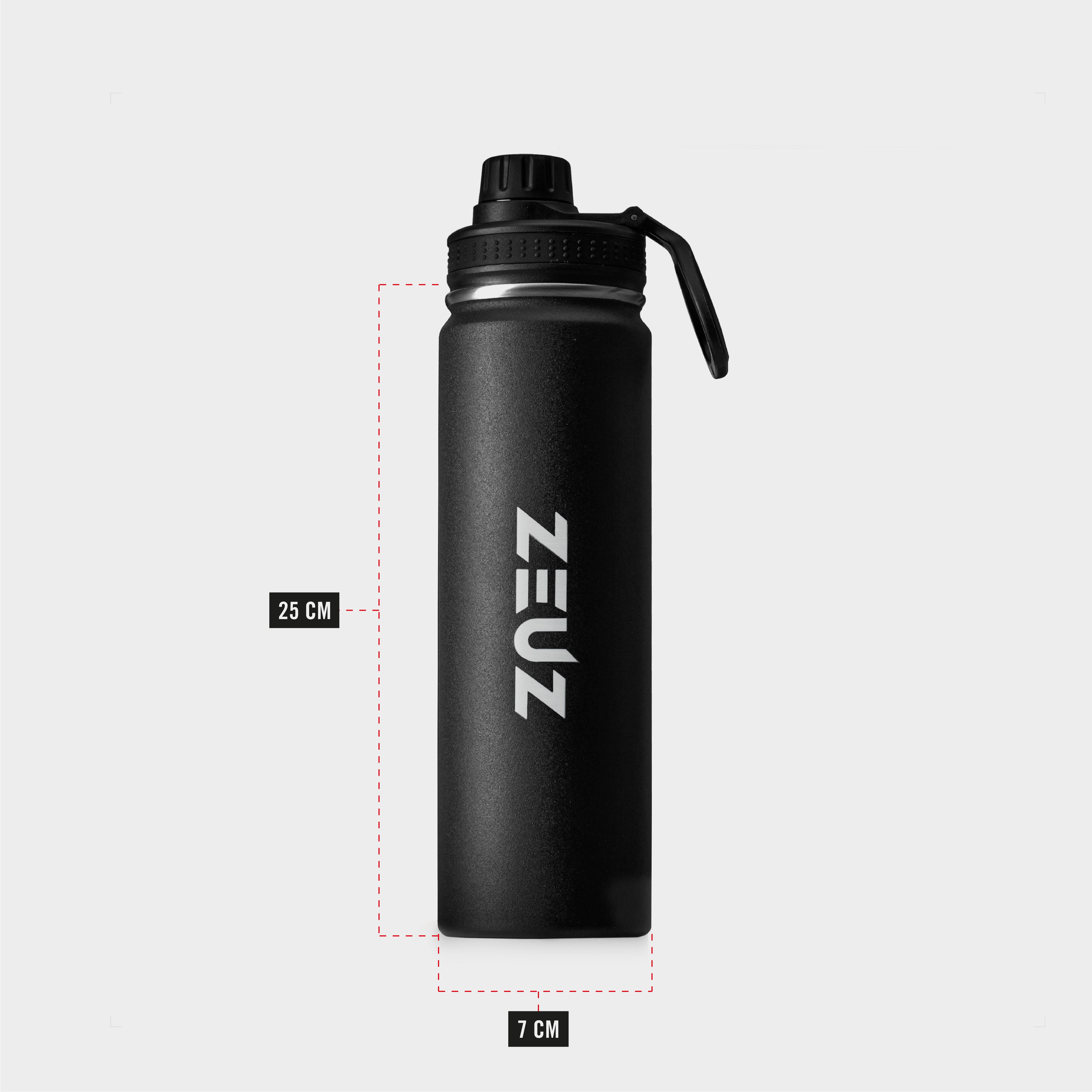 Thermos e borraccia ZEUZ Premium in acciaio inossidabile - 700 ml