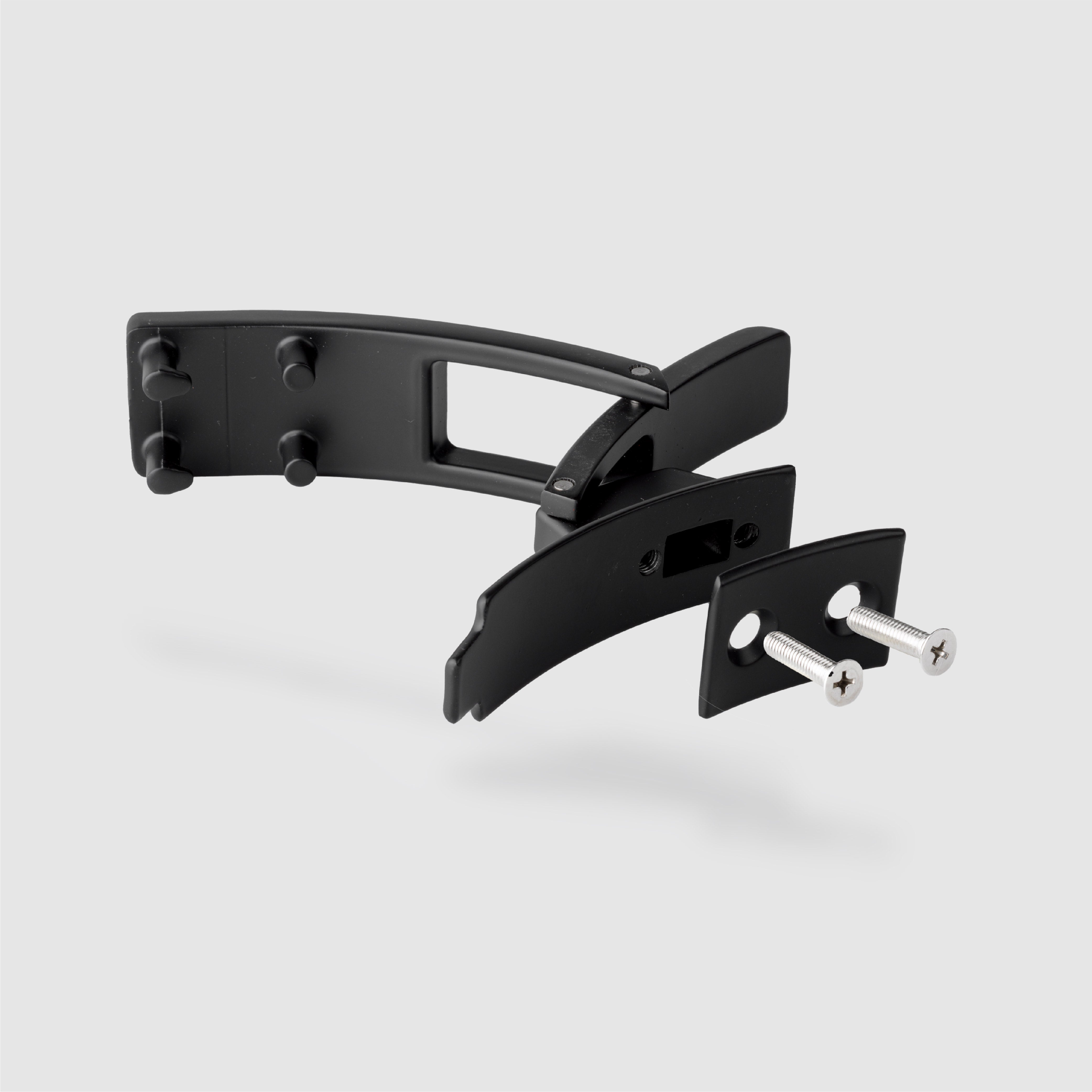 Cinturón Powerlift de cuero negro ZEUZ - Cinturón de levantamiento de cuero - Levantamiento de pesas