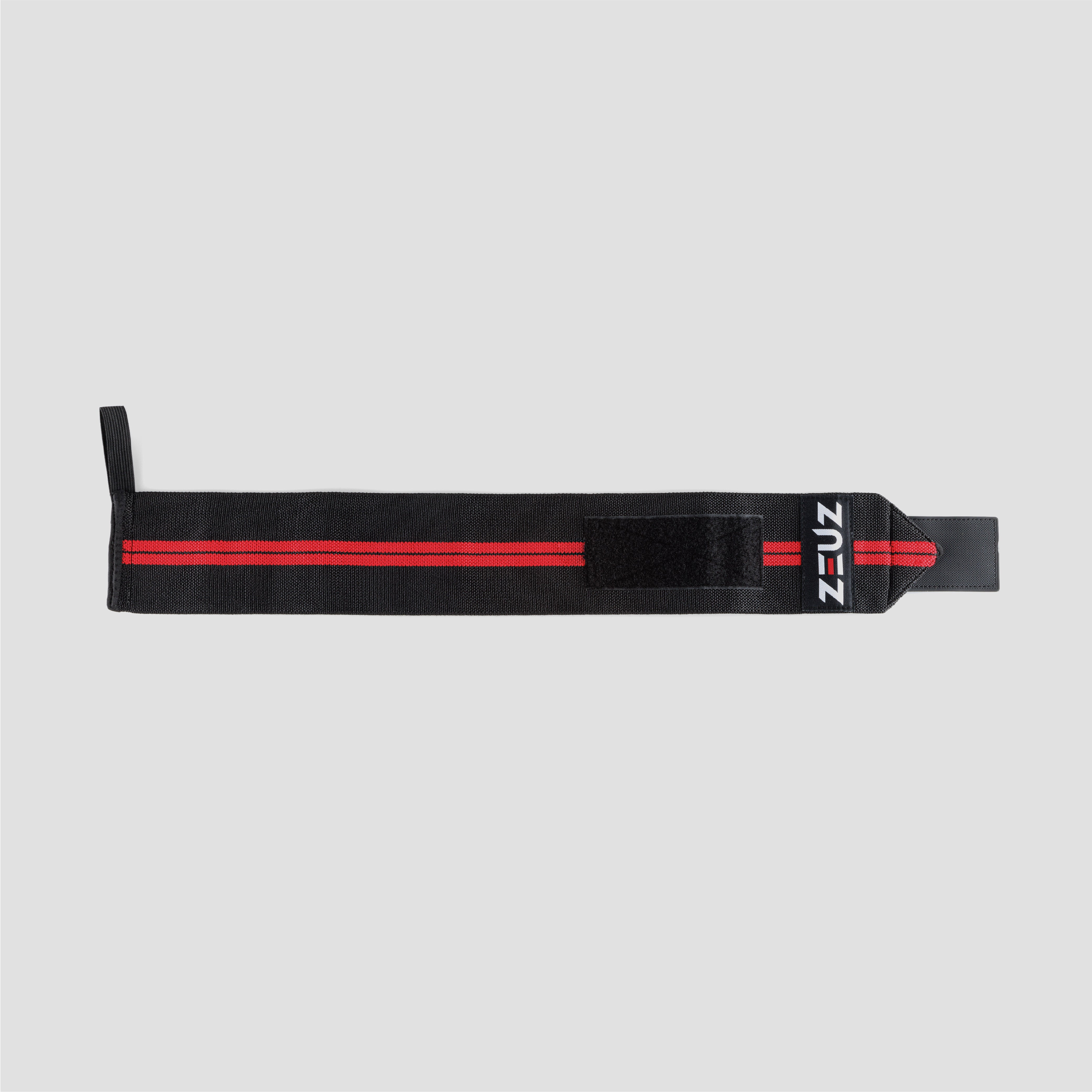 ZEUZ 1 Stück Armband-Handgelenk-Wrap-Schwarz-Rot
