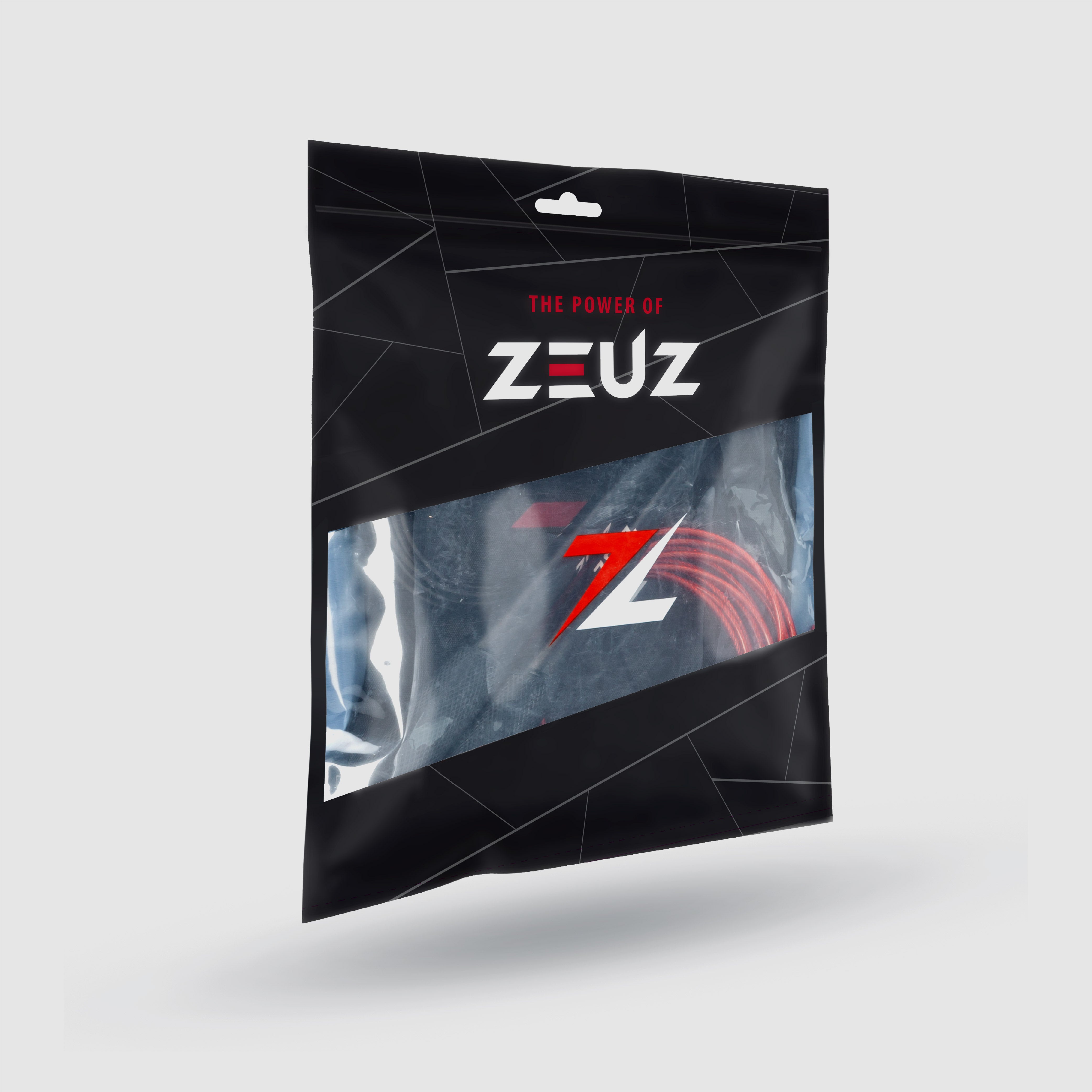 ZEUZ SR-2 Springtouw zwart in verpakking – professionele set voor intensieve training