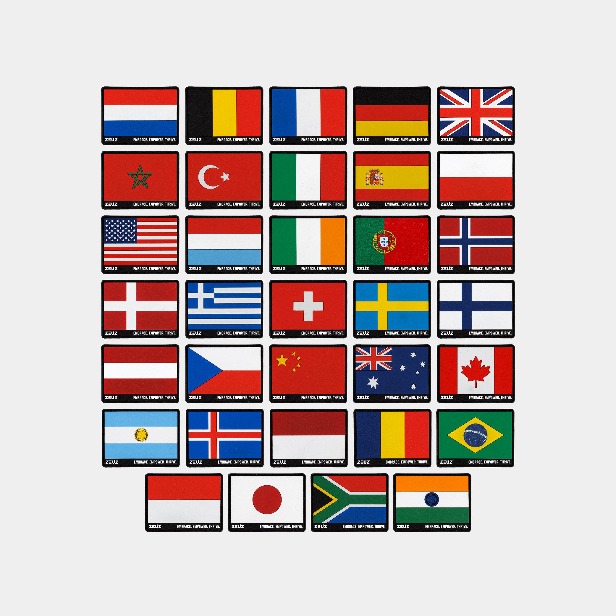 Patch dei paesi ZEUZ