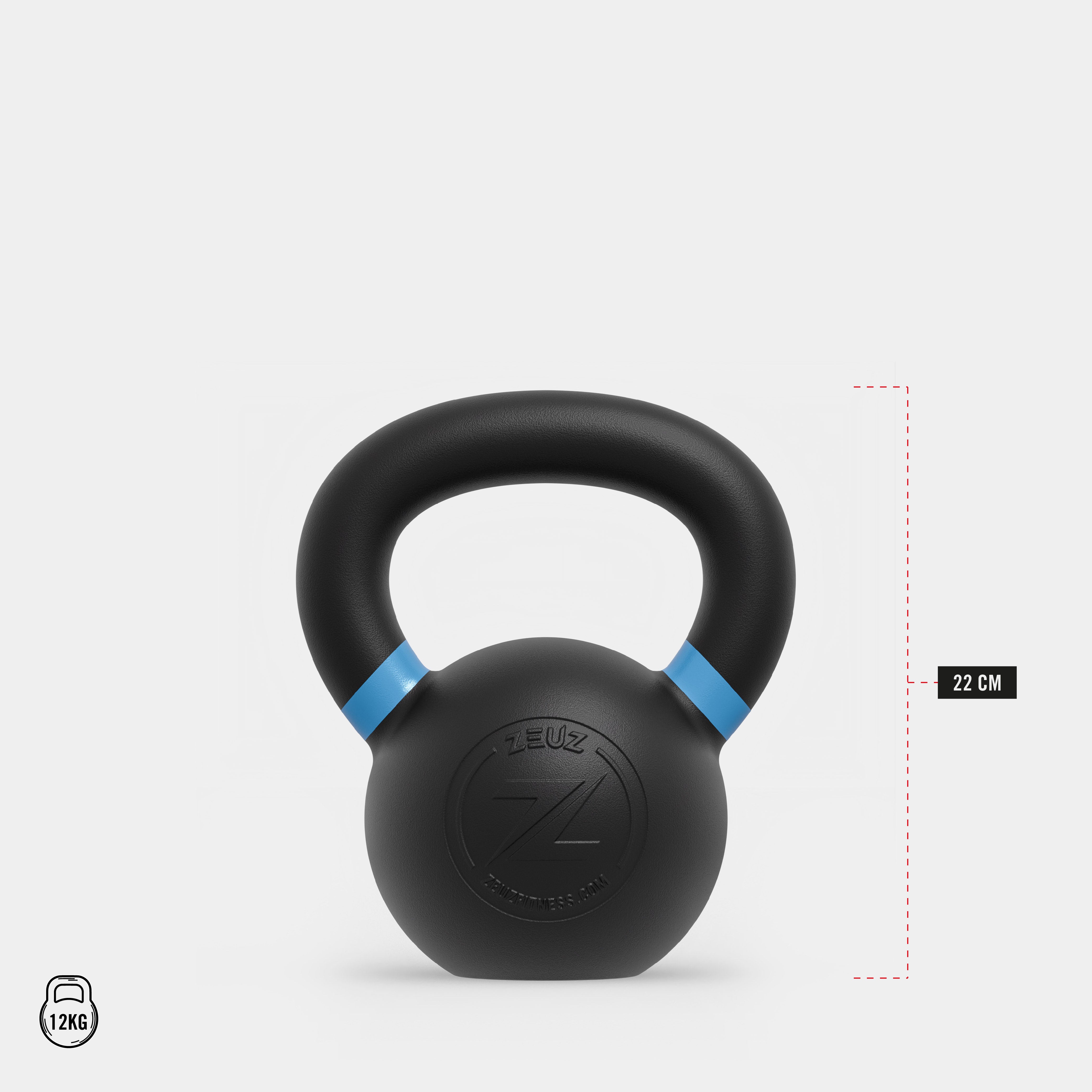 ZEUZ Kettlebell Rek Incl. Kettlebell