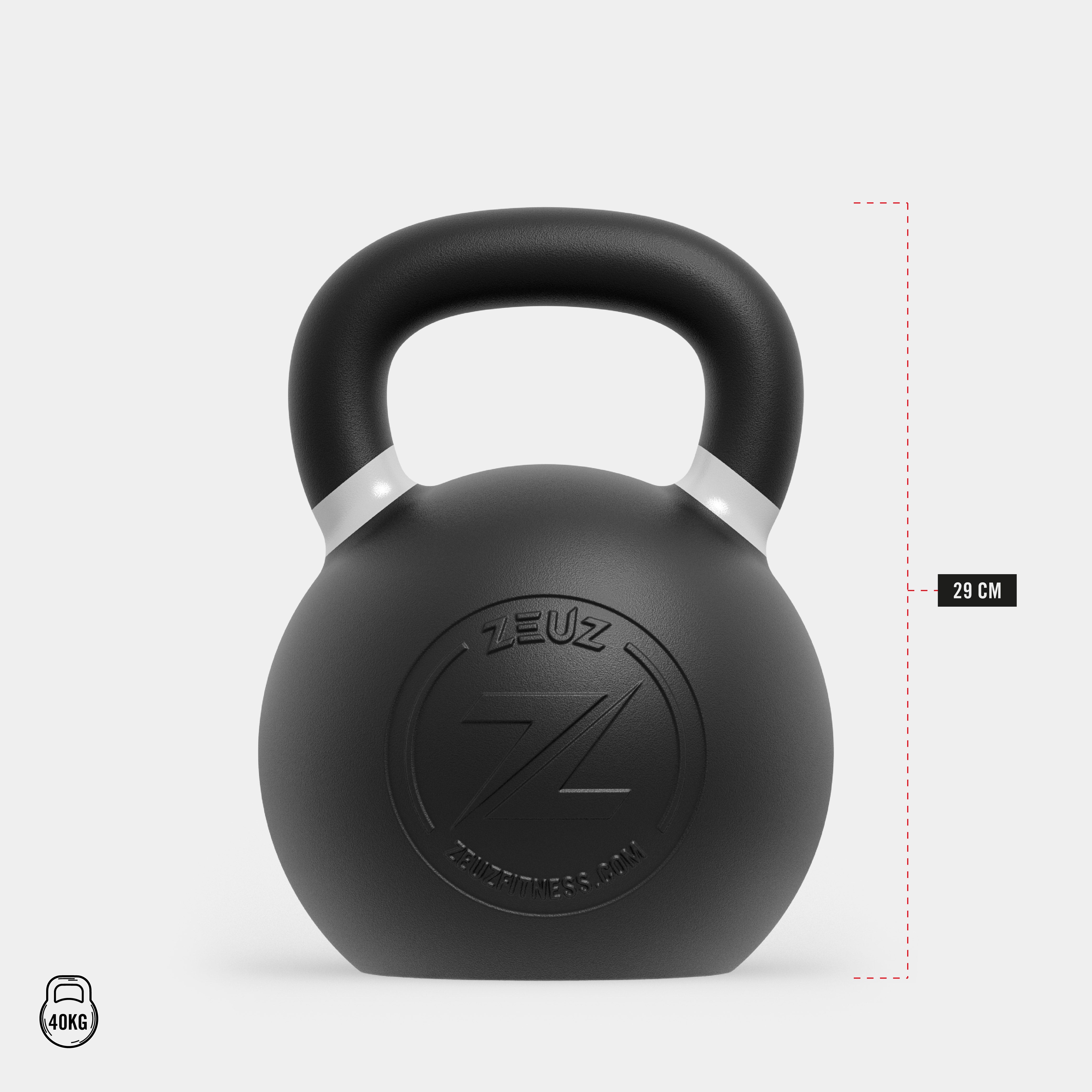 ZEUZ Kettlebell Rek Incl. Kettlebell