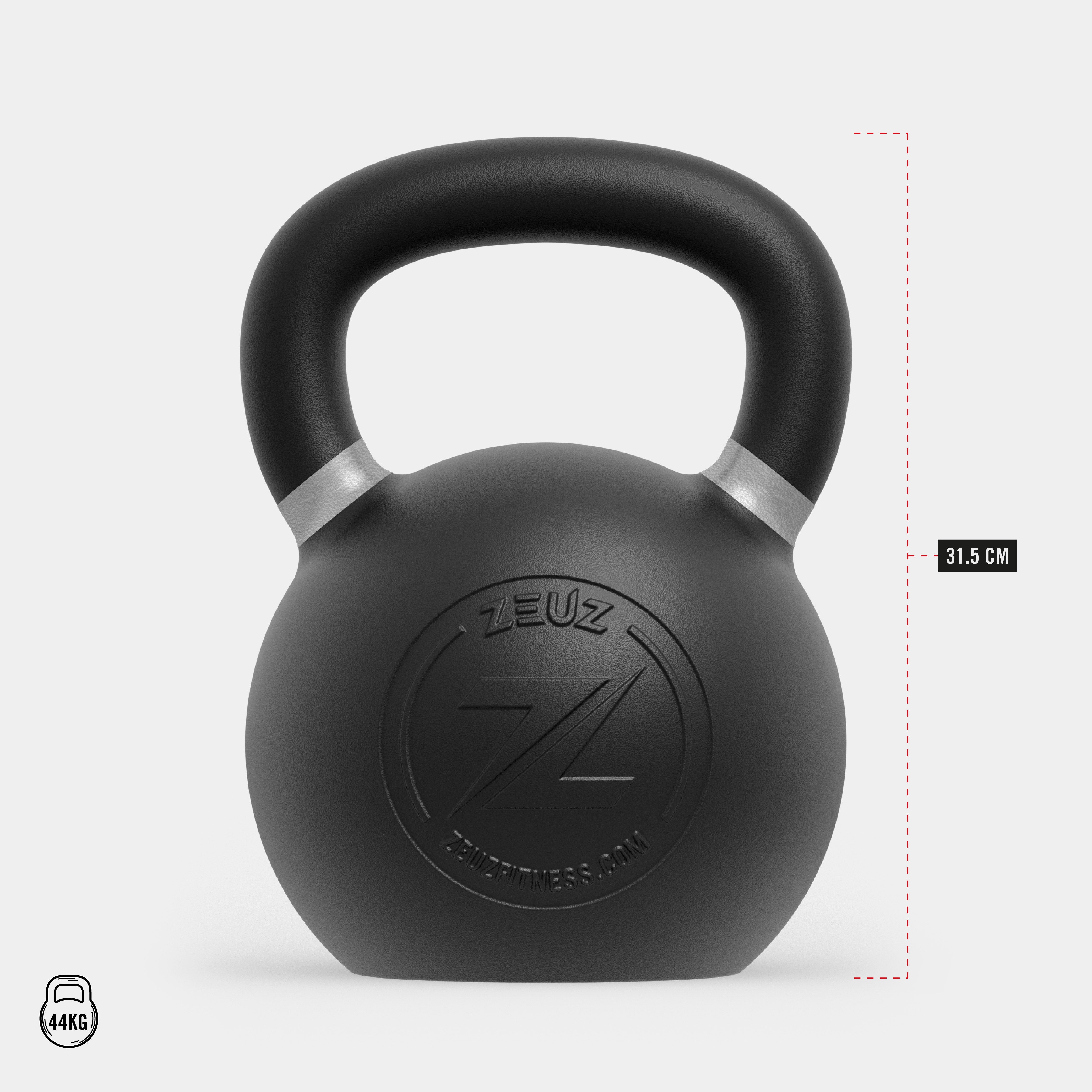 ZEUZ Kettlebell Rek Incl. Kettlebells