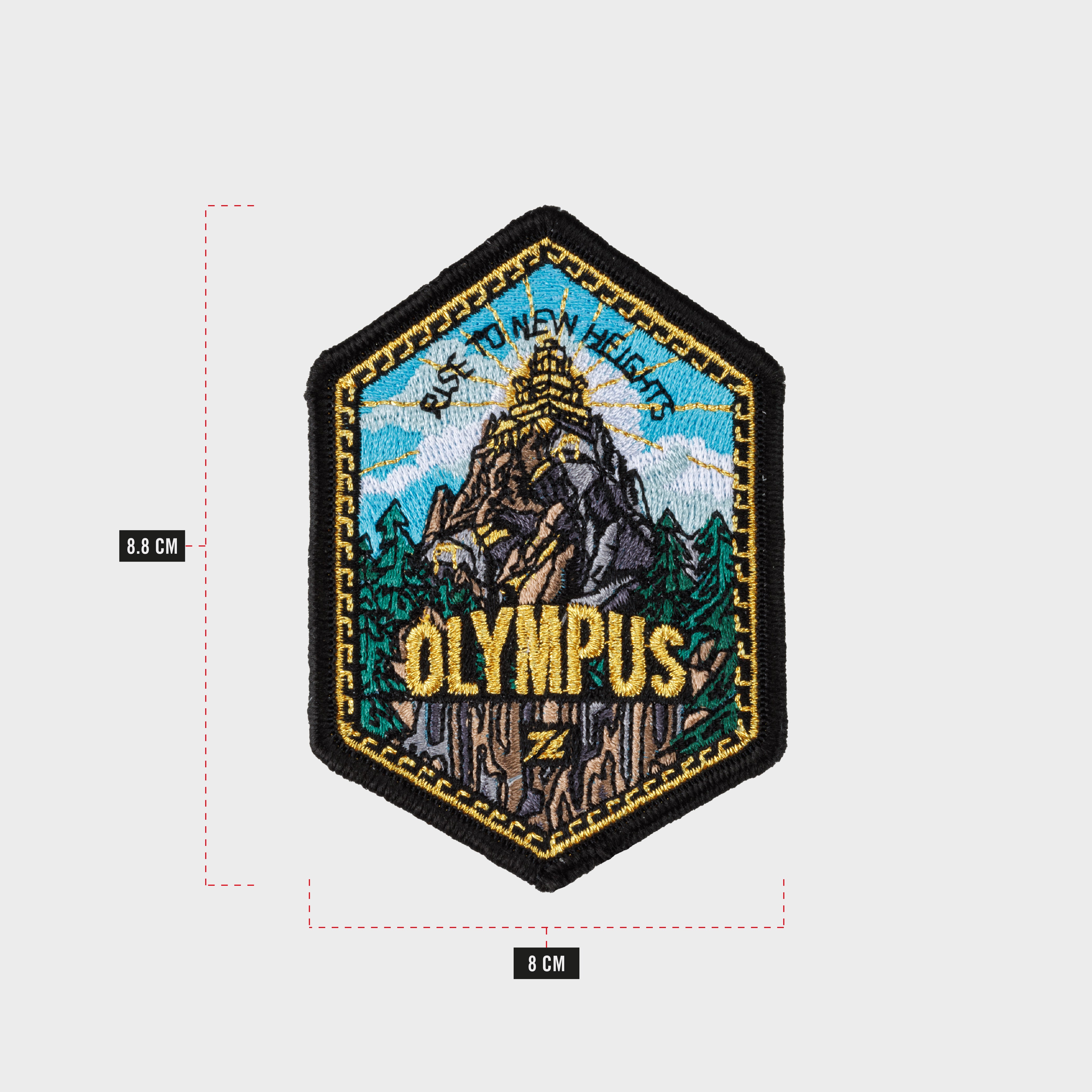 ZEUZ Salita a Nuove Vette - Patch Olympus