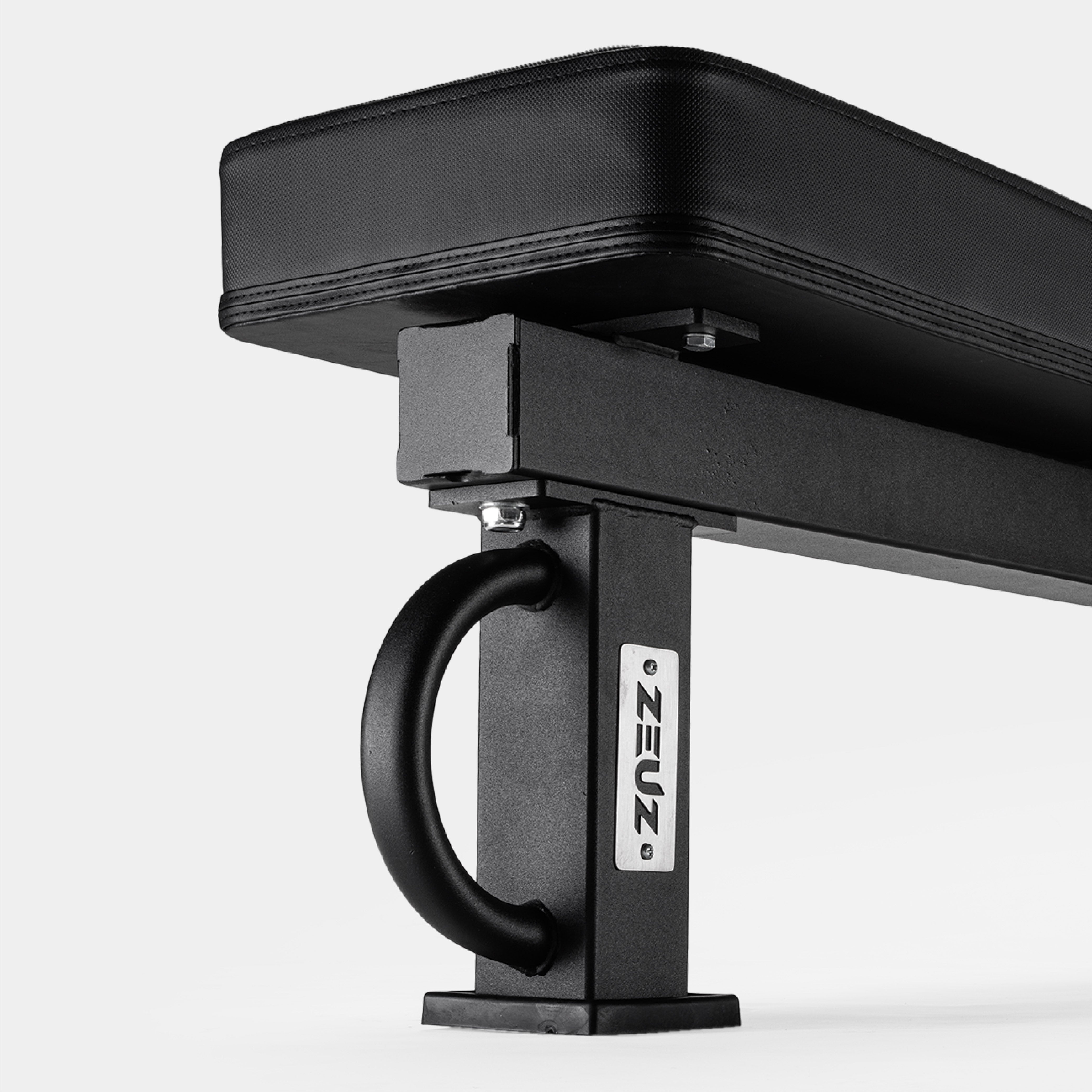 ZEUZ Banc de musculation plat mobile - Flat Bench - FBRX200