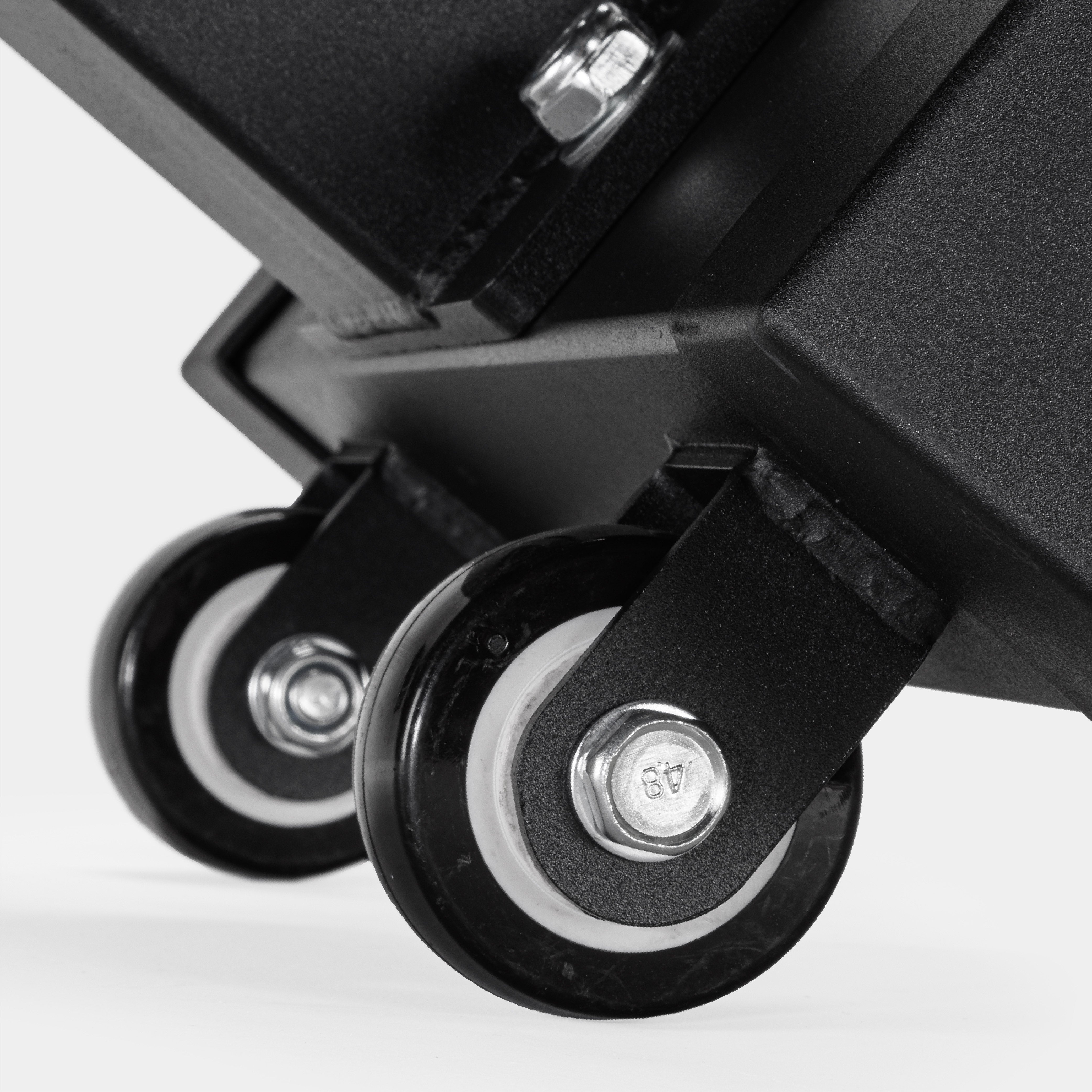 ZEUZ Banc de musculation plat mobile - Flat Bench - FBRX200