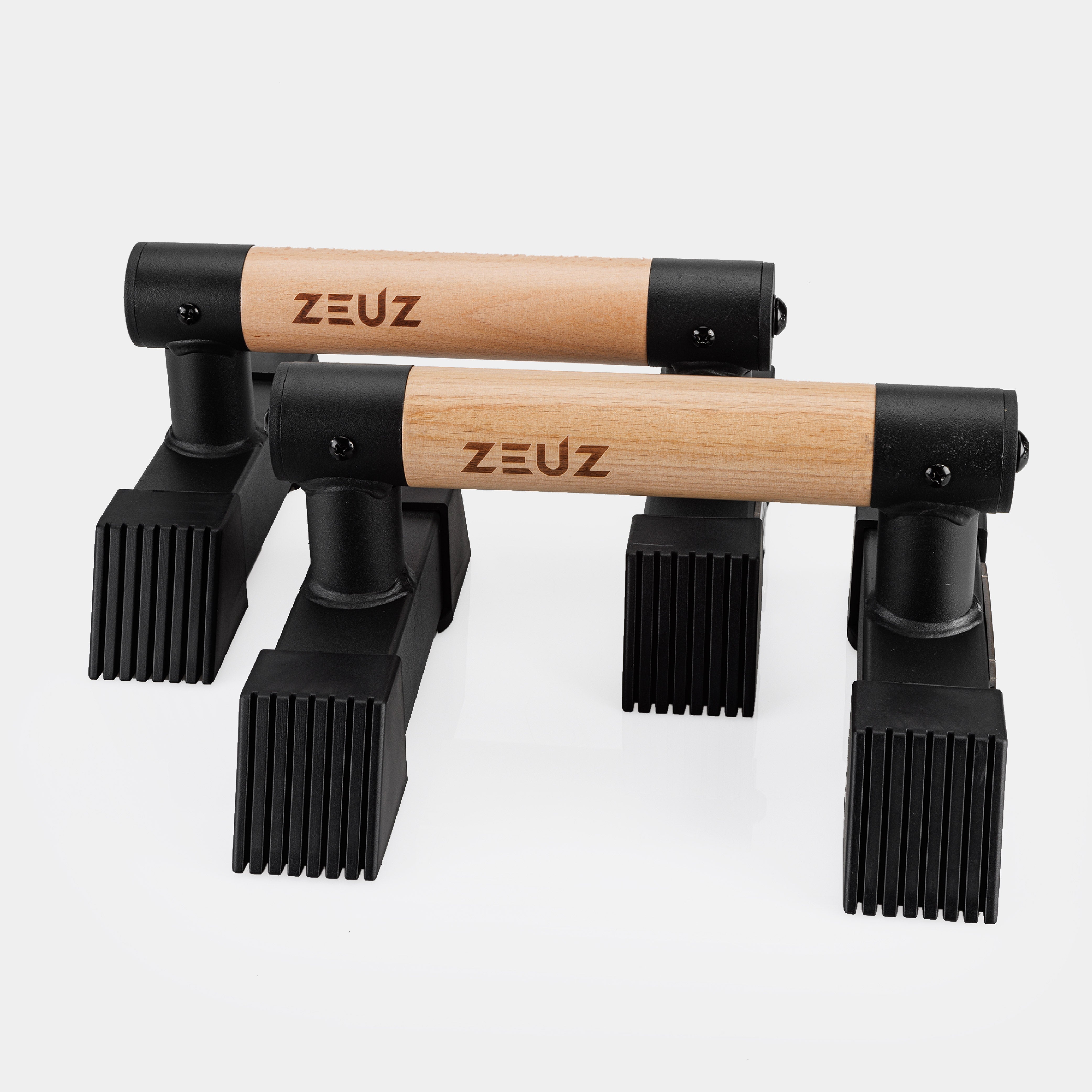 Parallettes en bois et métal ZEUZ petites