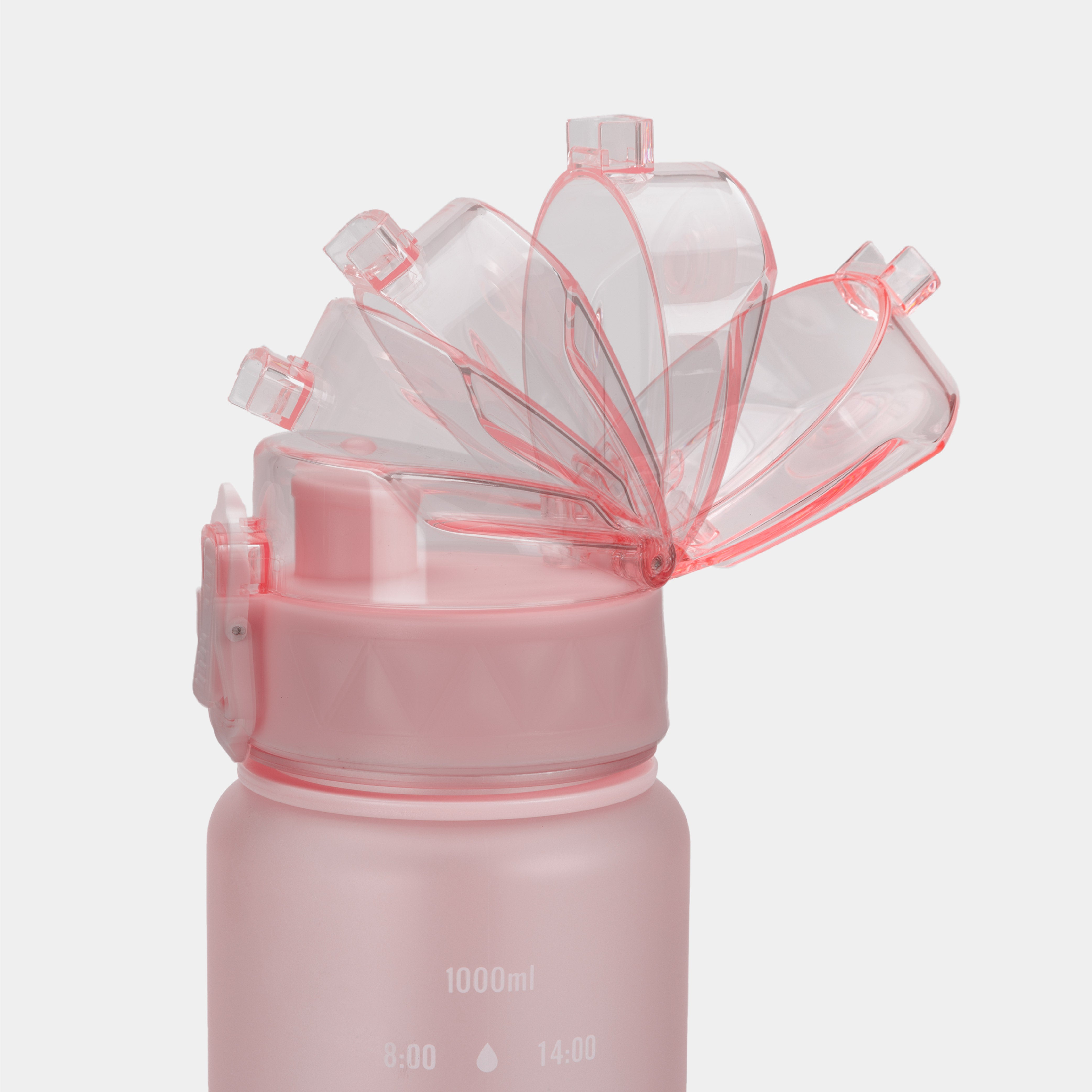 ZEUZ Bottiglia d'Acqua Motivazionale 1 Litro - Bottiglia da Bere