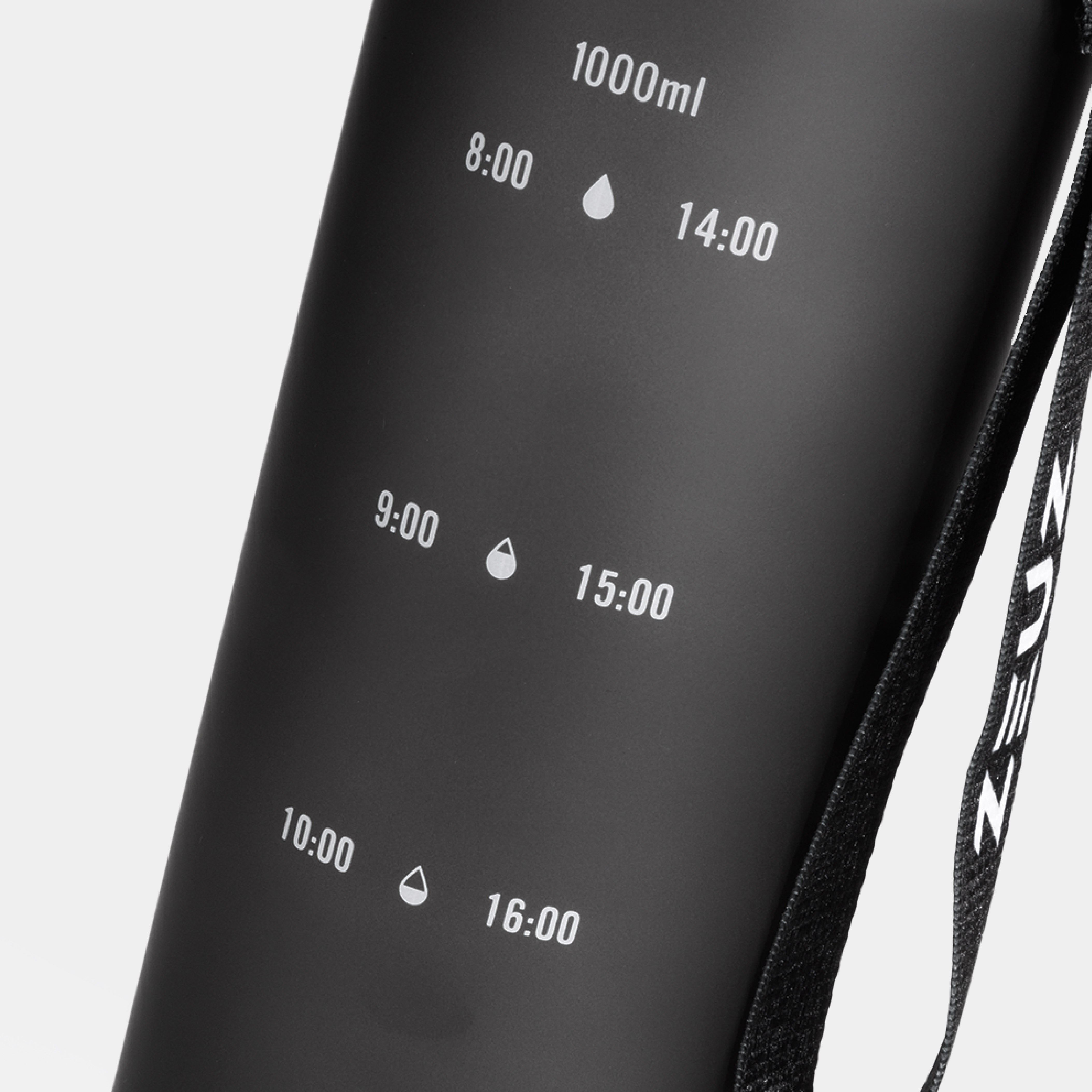 ZEUZ Bottiglia d'Acqua Motivazionale 1 Litro - Bottiglia da Bere