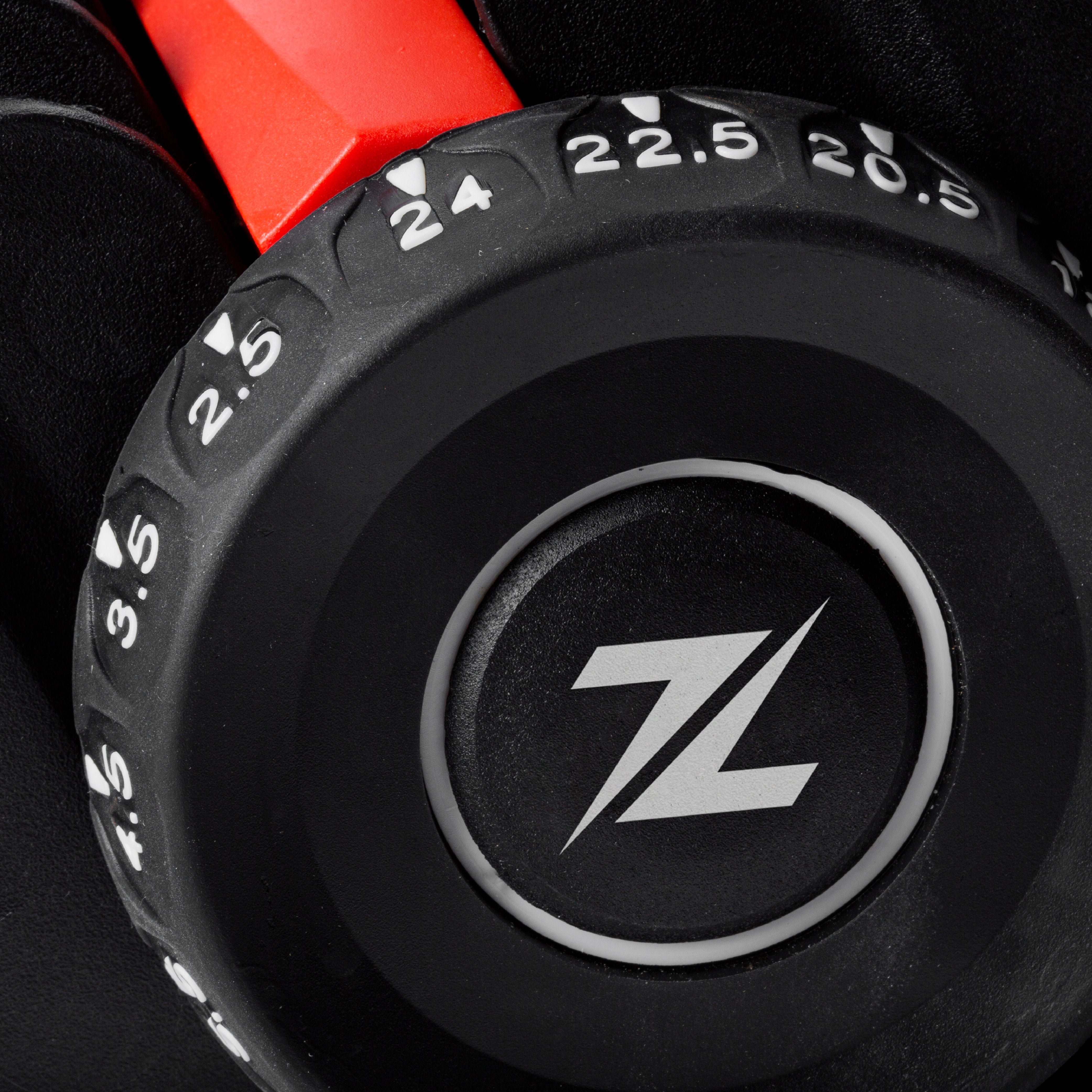 ZEUZ Haltère réglable - 2,5 à 24 KG