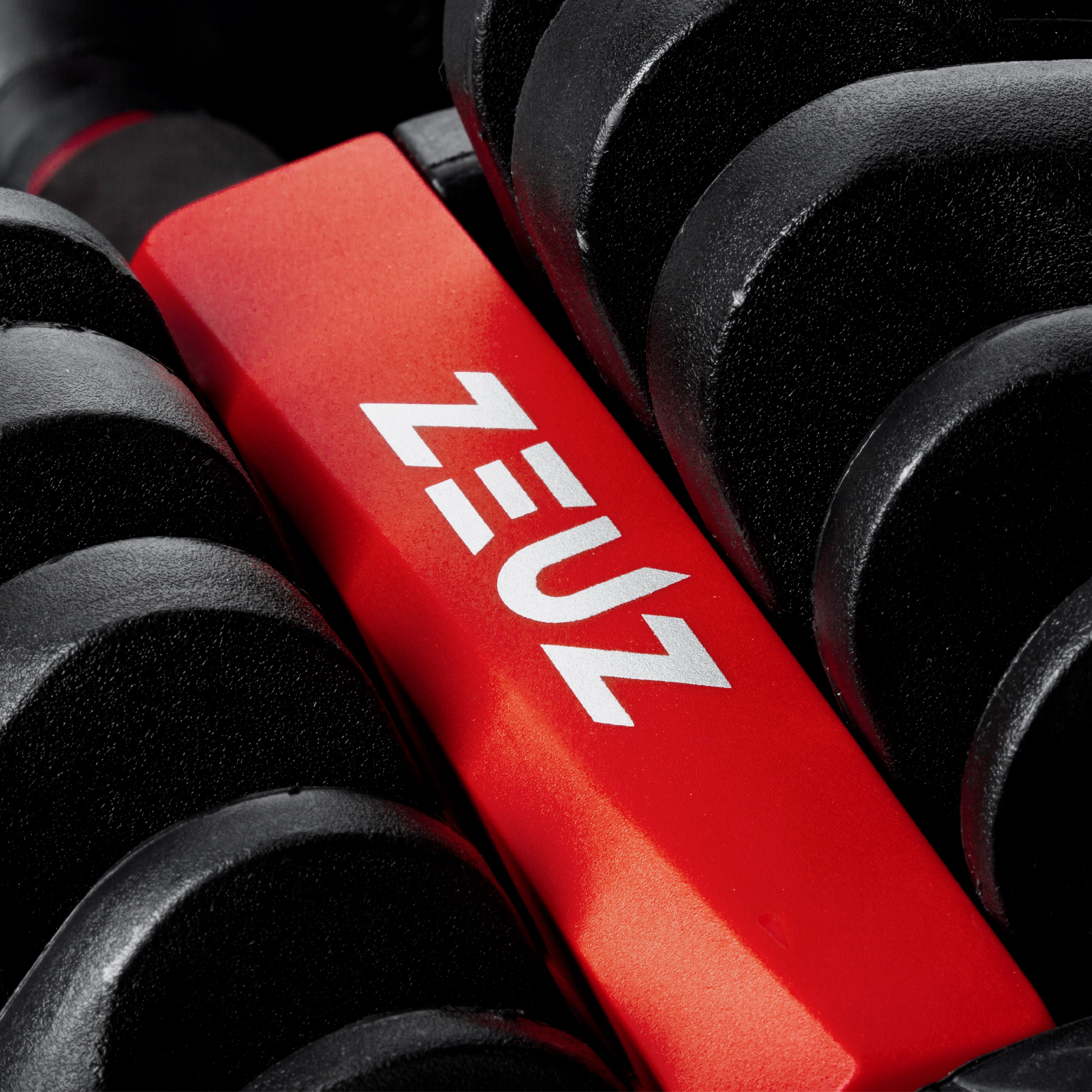 ZEUZ Haltère réglable - 2,5 à 24 KG