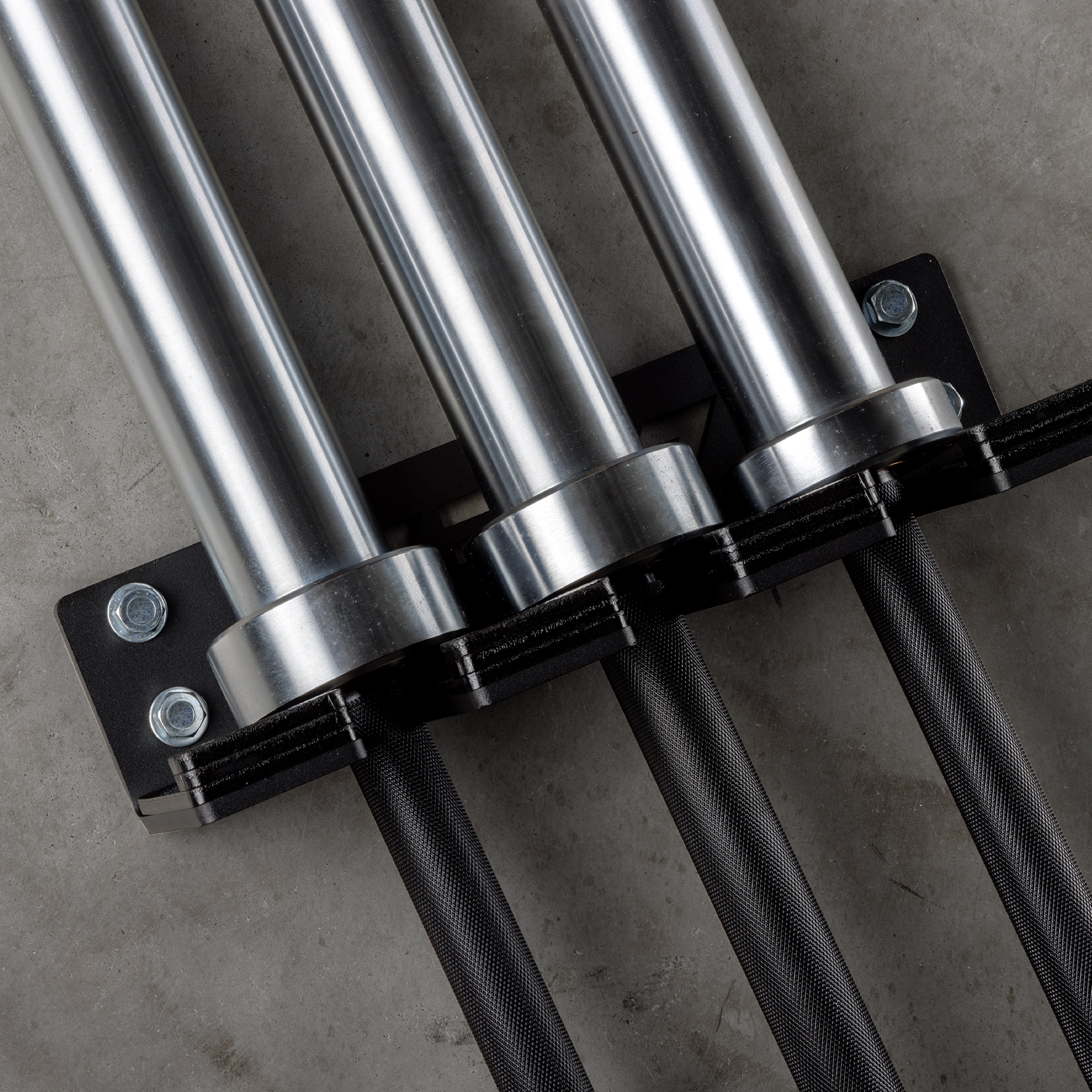 ZEUZ Support de rangement vertical pour haltères–3 pièces–Support de barre–Support de barre