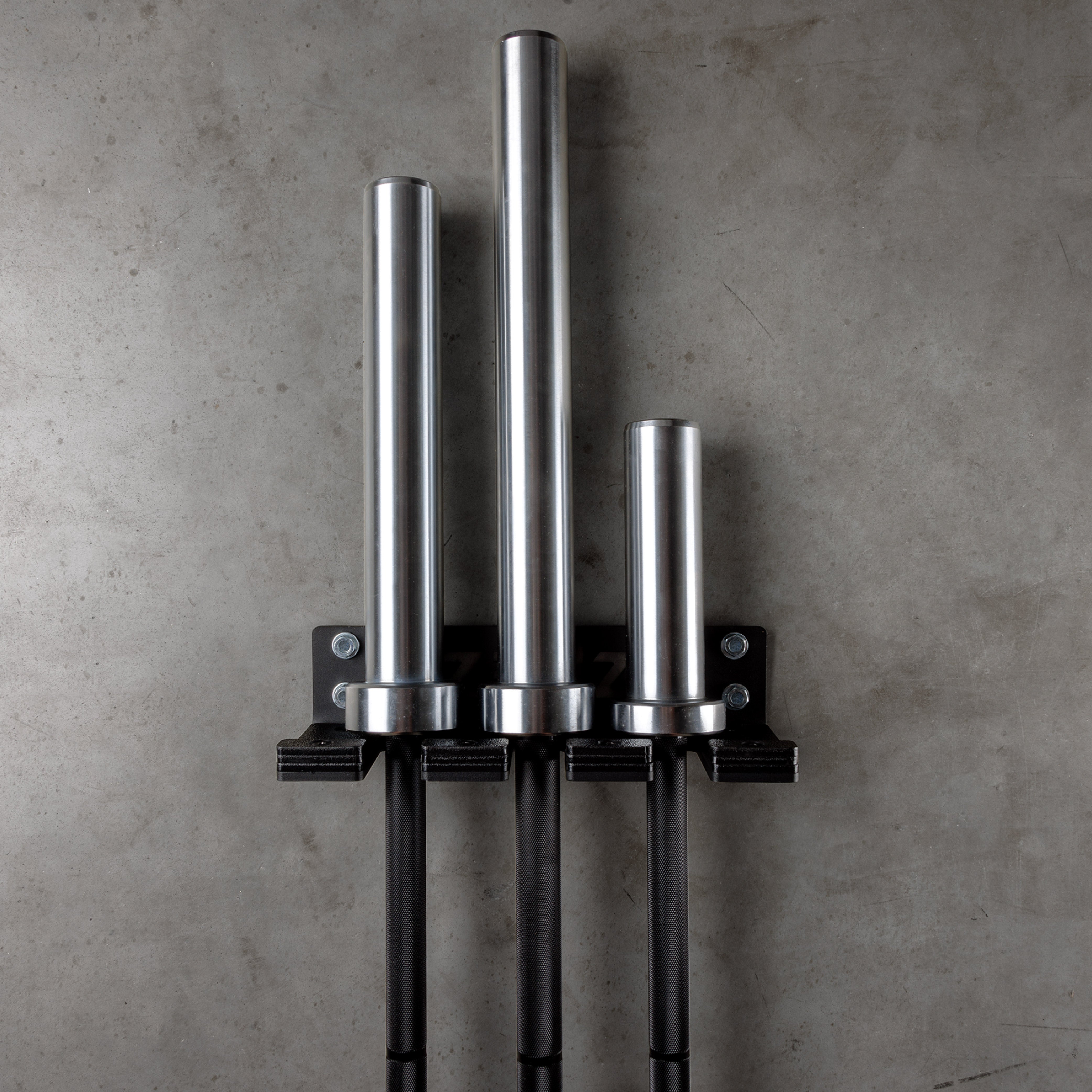 ZEUZ Support de rangement vertical pour haltères–3 pièces–Support de barre–Support de barre