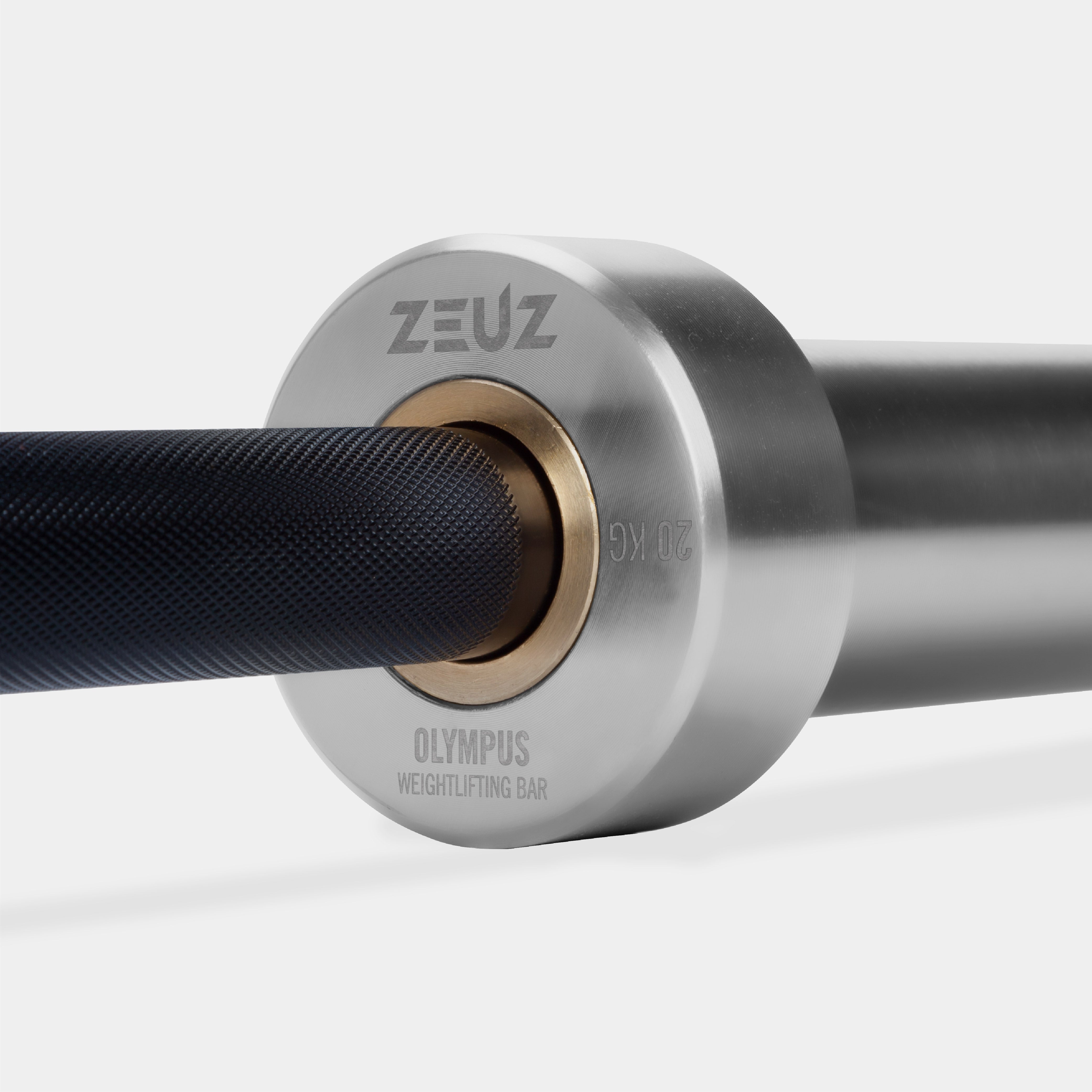 ZEUZ Bilanciere Olimpico 20kg – 220cm Bilanciere - Edizione Olympus