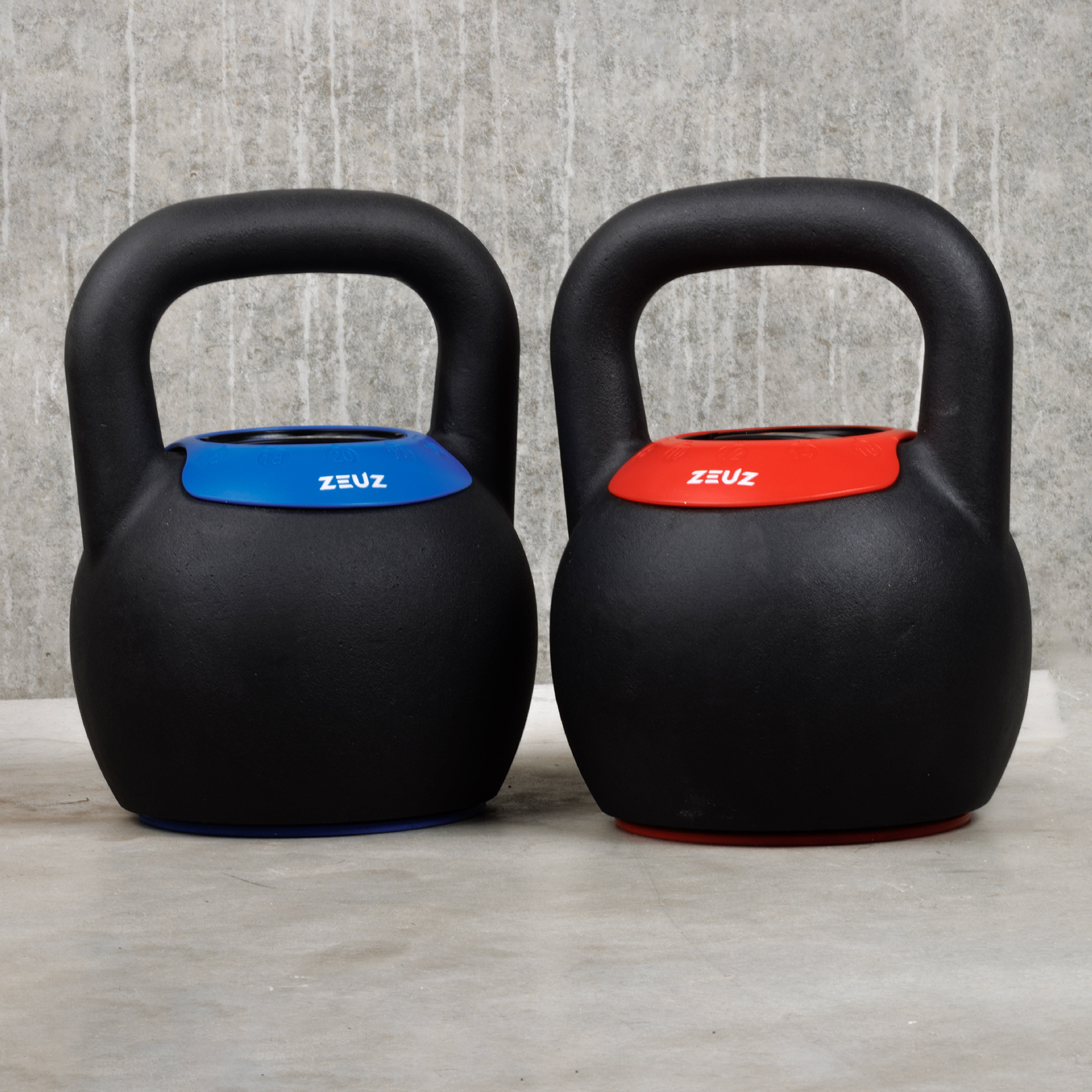 ZEUZ verstellbare Kettlebells