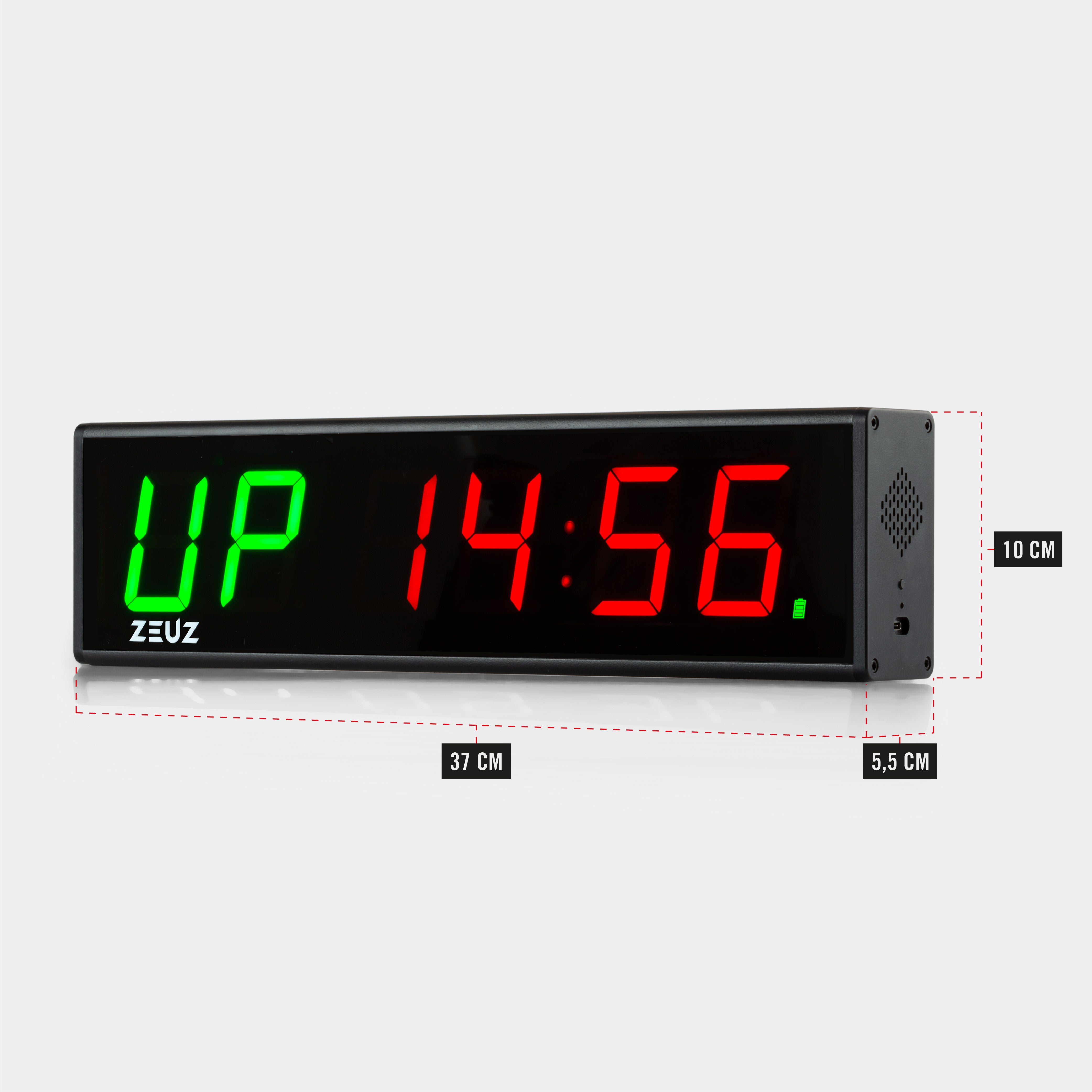 ZEUZ Minuteur d'intervalle Fitness moyen