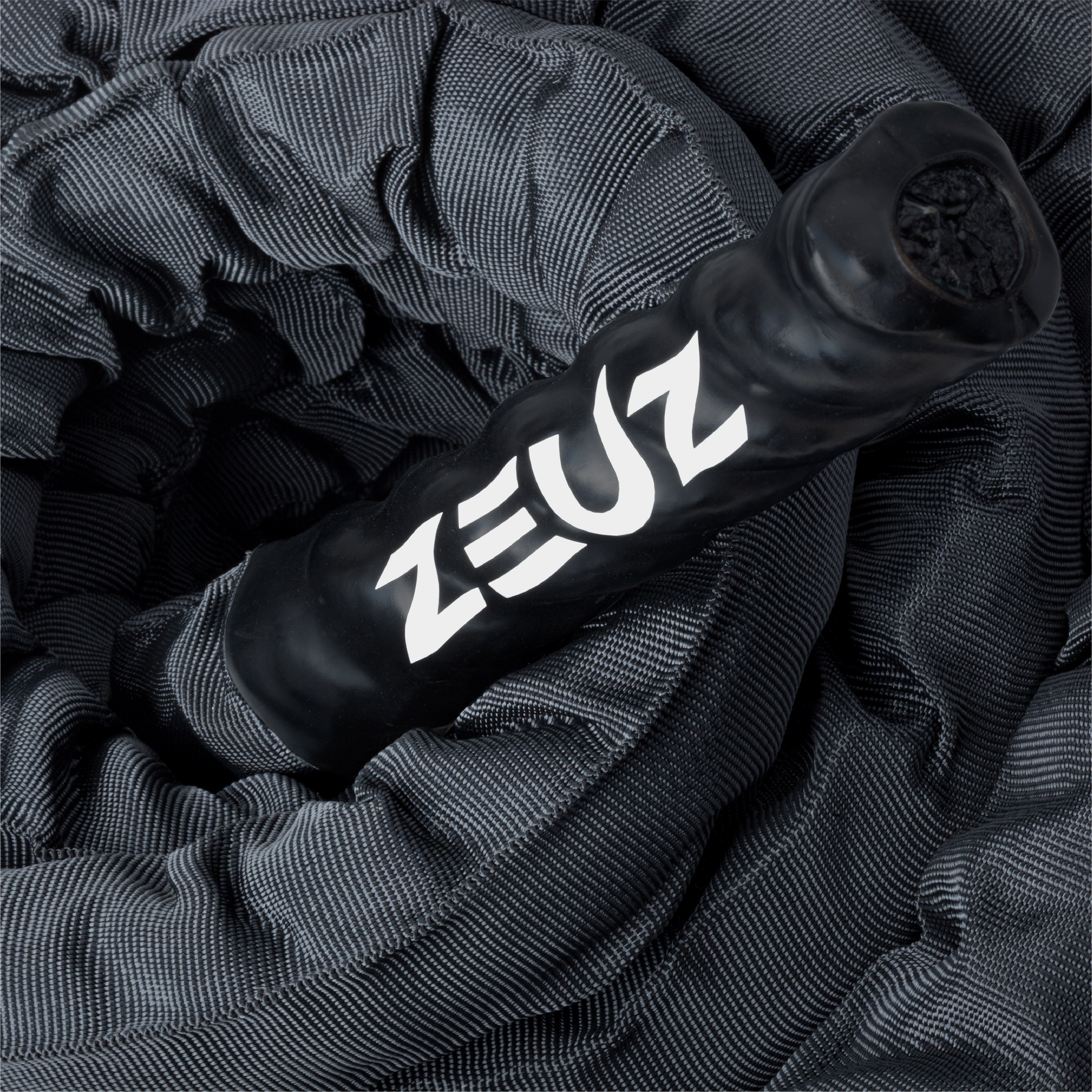 Cuerda de batalla ZEUZ de 9 metros, incluido el material de montaje