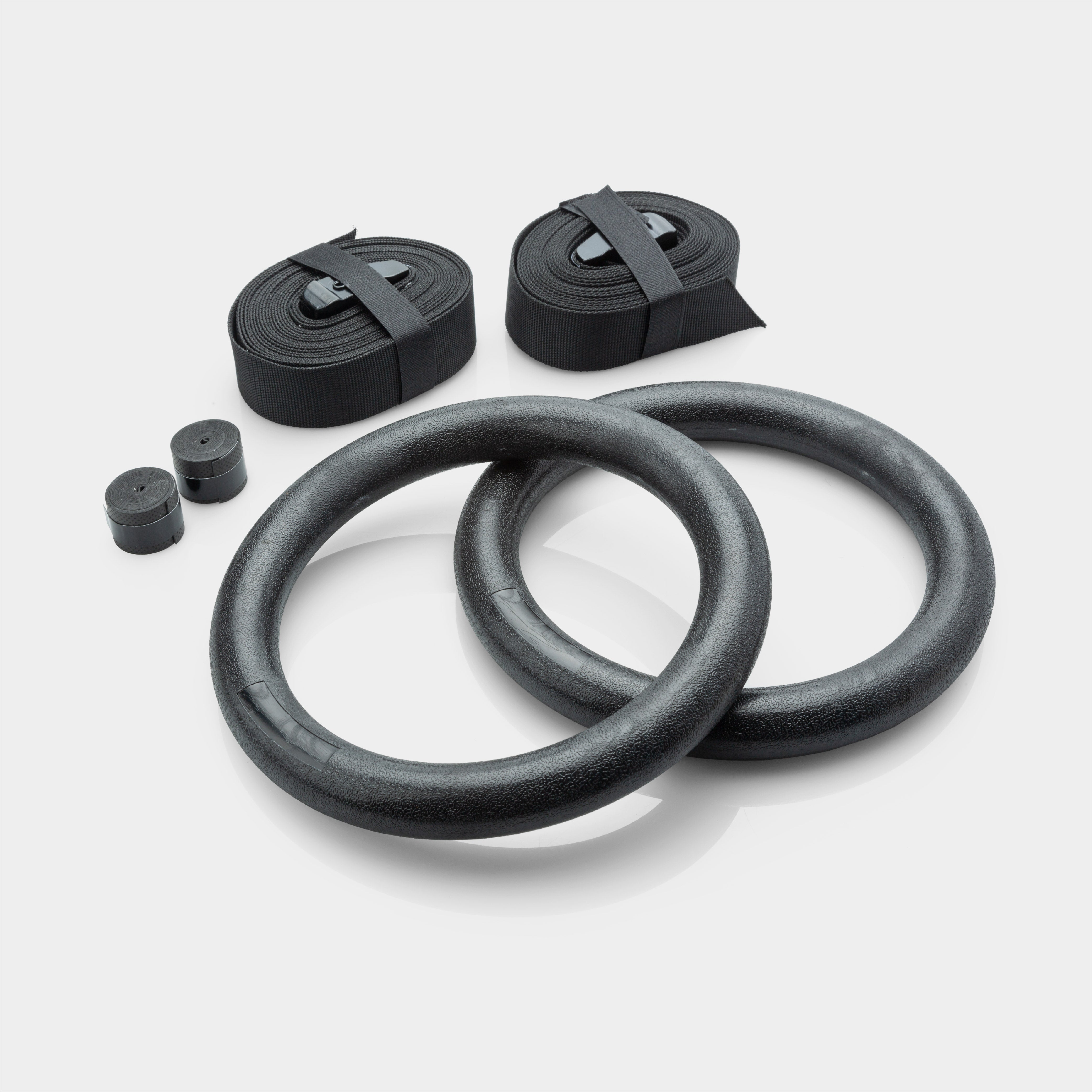 Anneaux de gymnastique ZEUZ ABS pour fitness, gymnastique et callisthénie