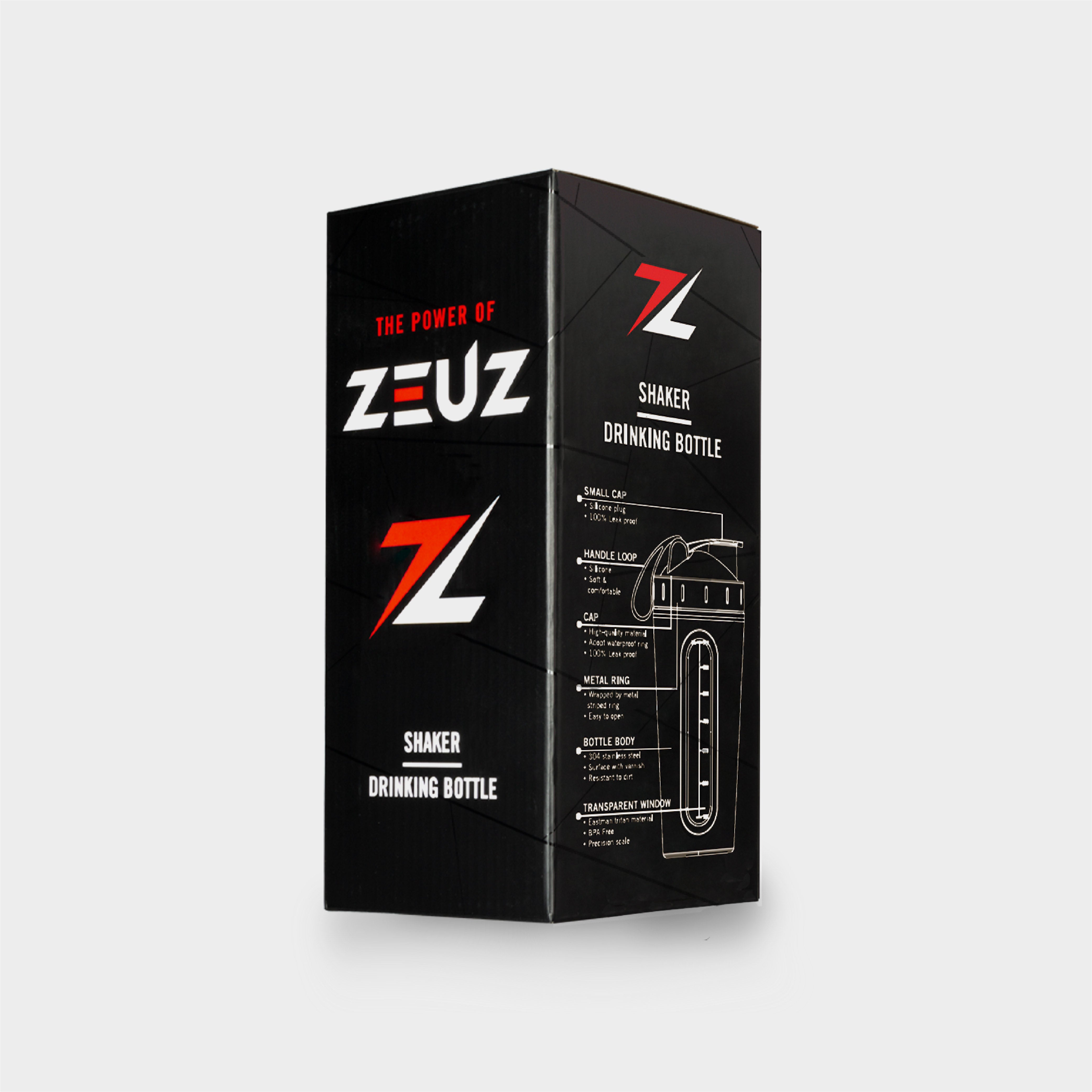 ZEUZ Premium RVS Shakebeker - Shaker