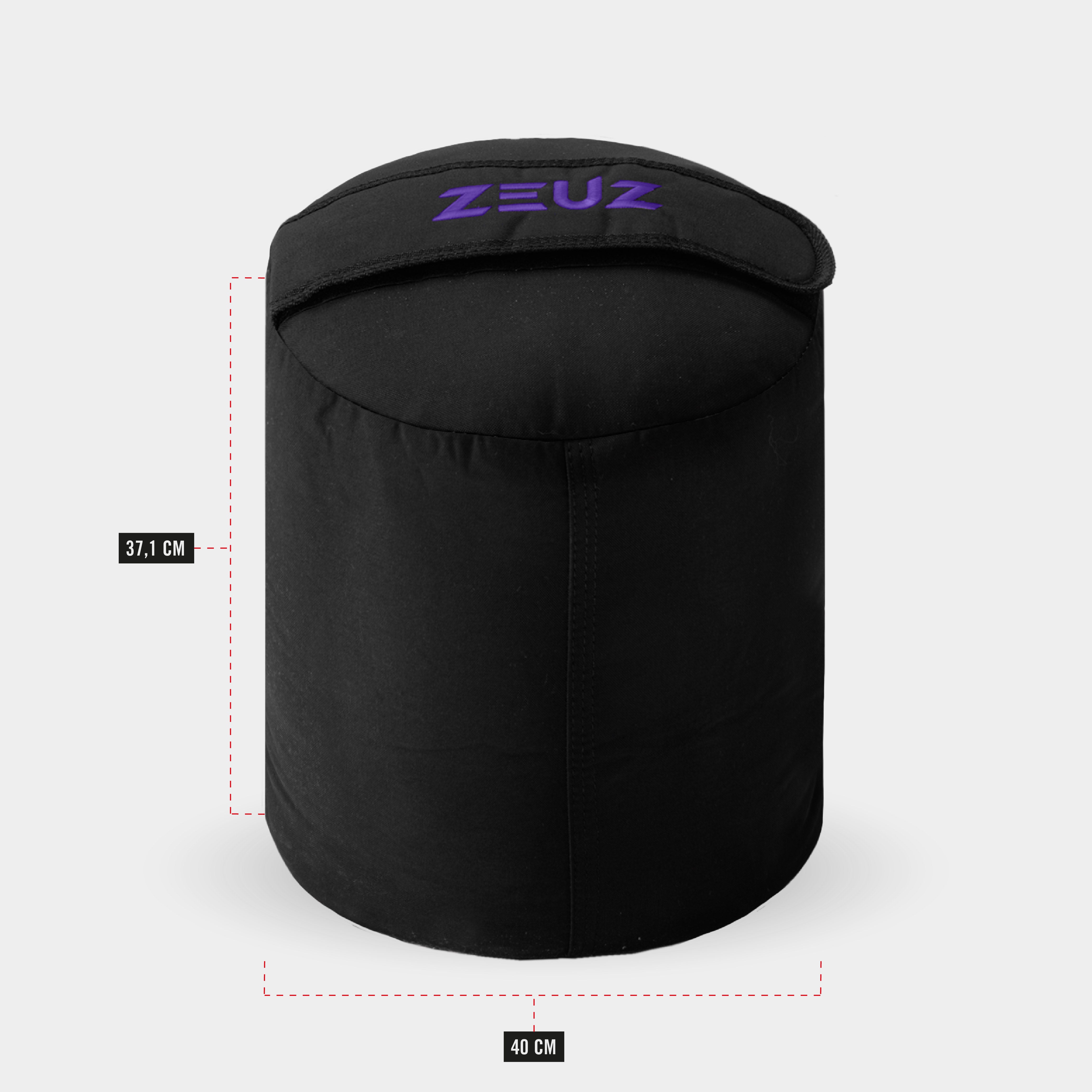 Afmetingen van de ZEUZ Strongman Sandbag 80kg – ideaal voor functionele krachttraining