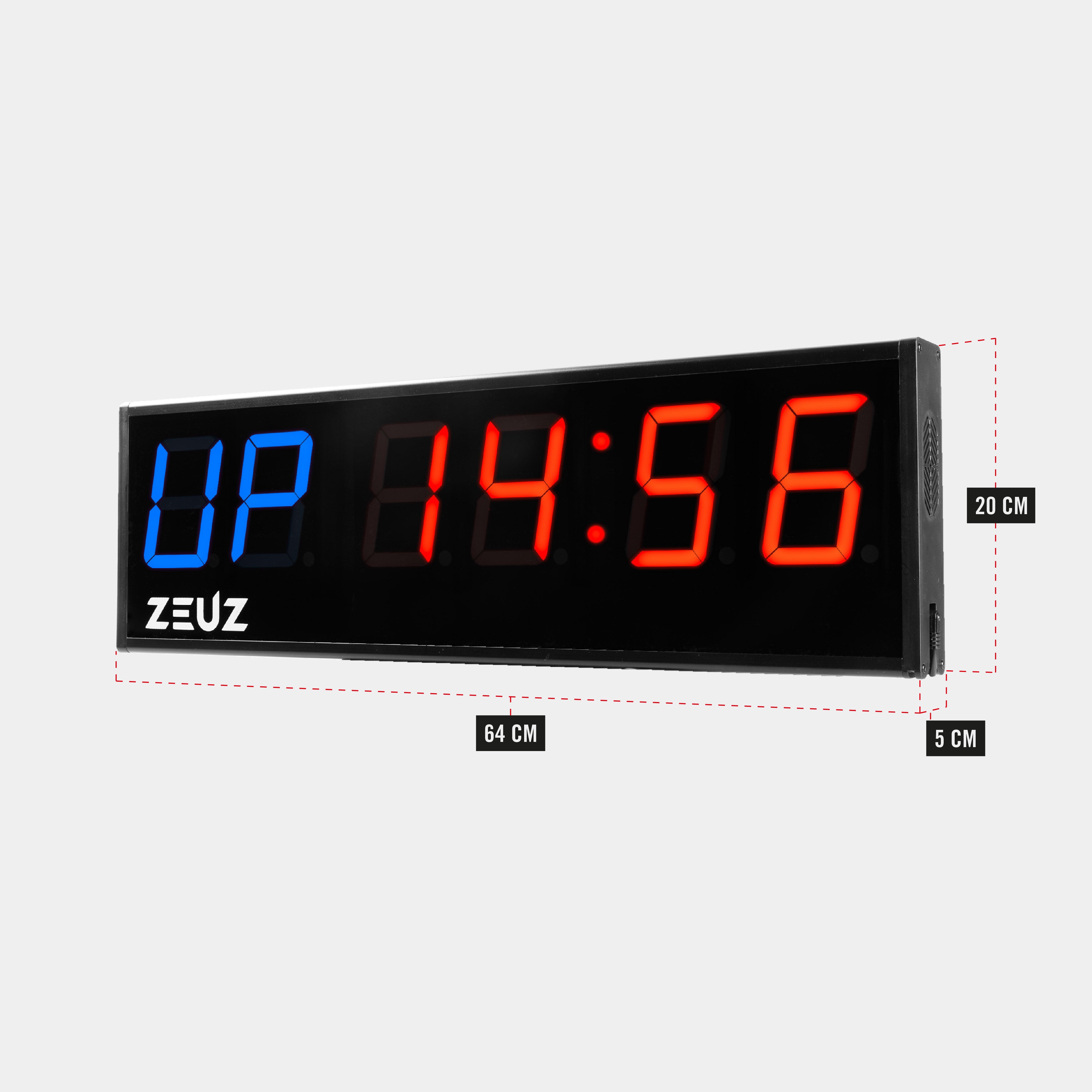 ZEUZ XL Grande Timer per Intervalli di Fitness