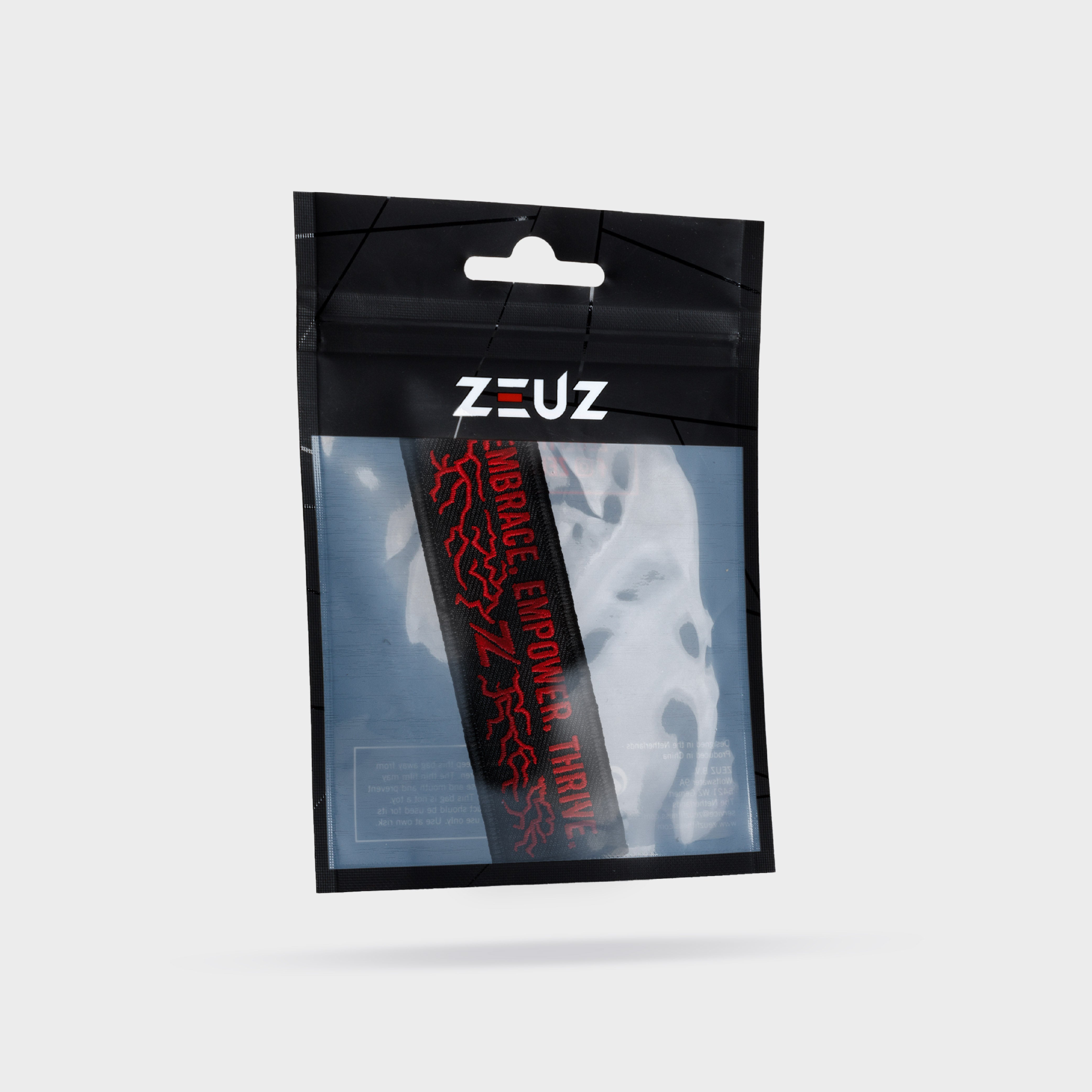 ZEUZ Abraza. Empodera. Prosperar. Parche Thunder - Rood