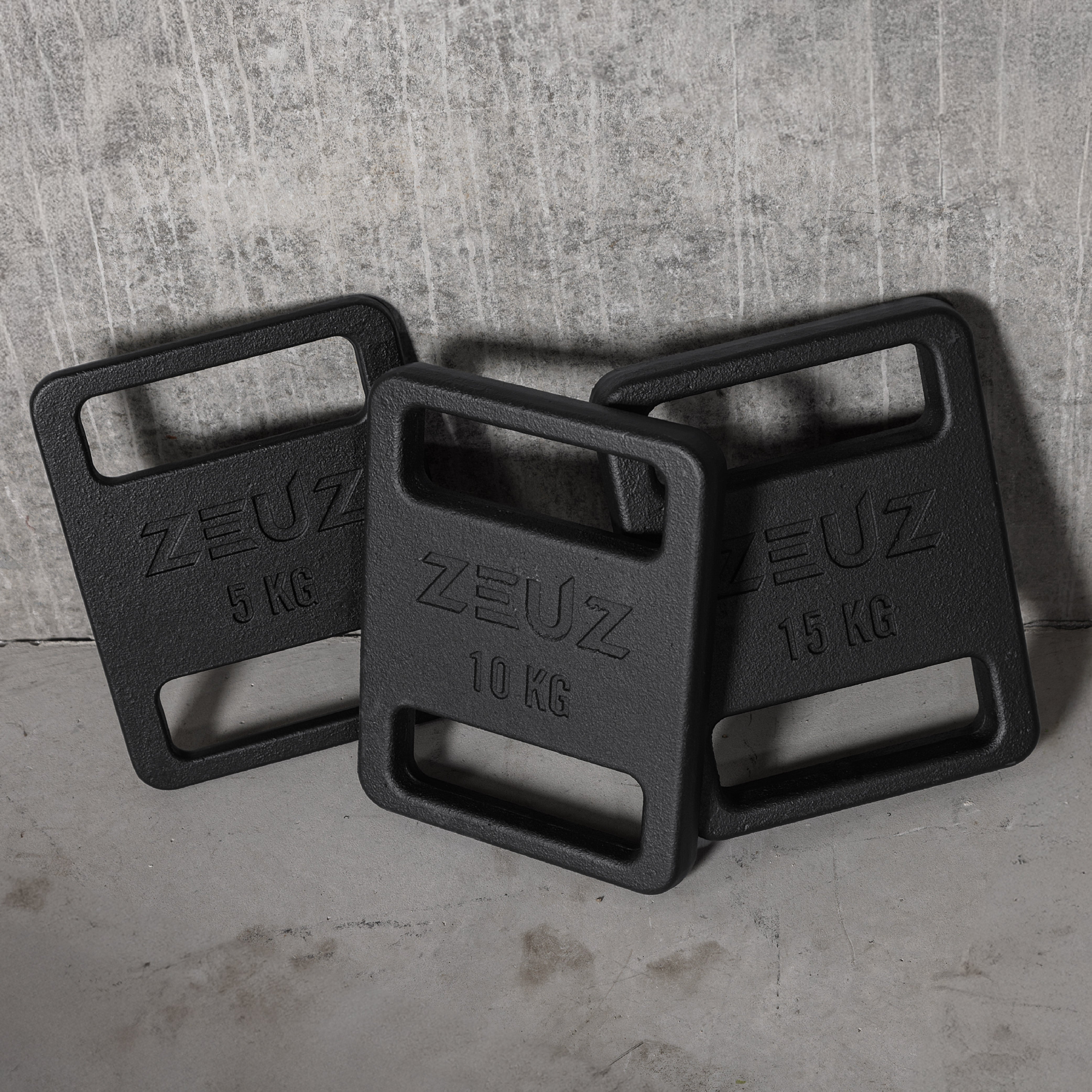 ZEUZ Sac à dos Rucking incl. 30 KG Plaques de poids