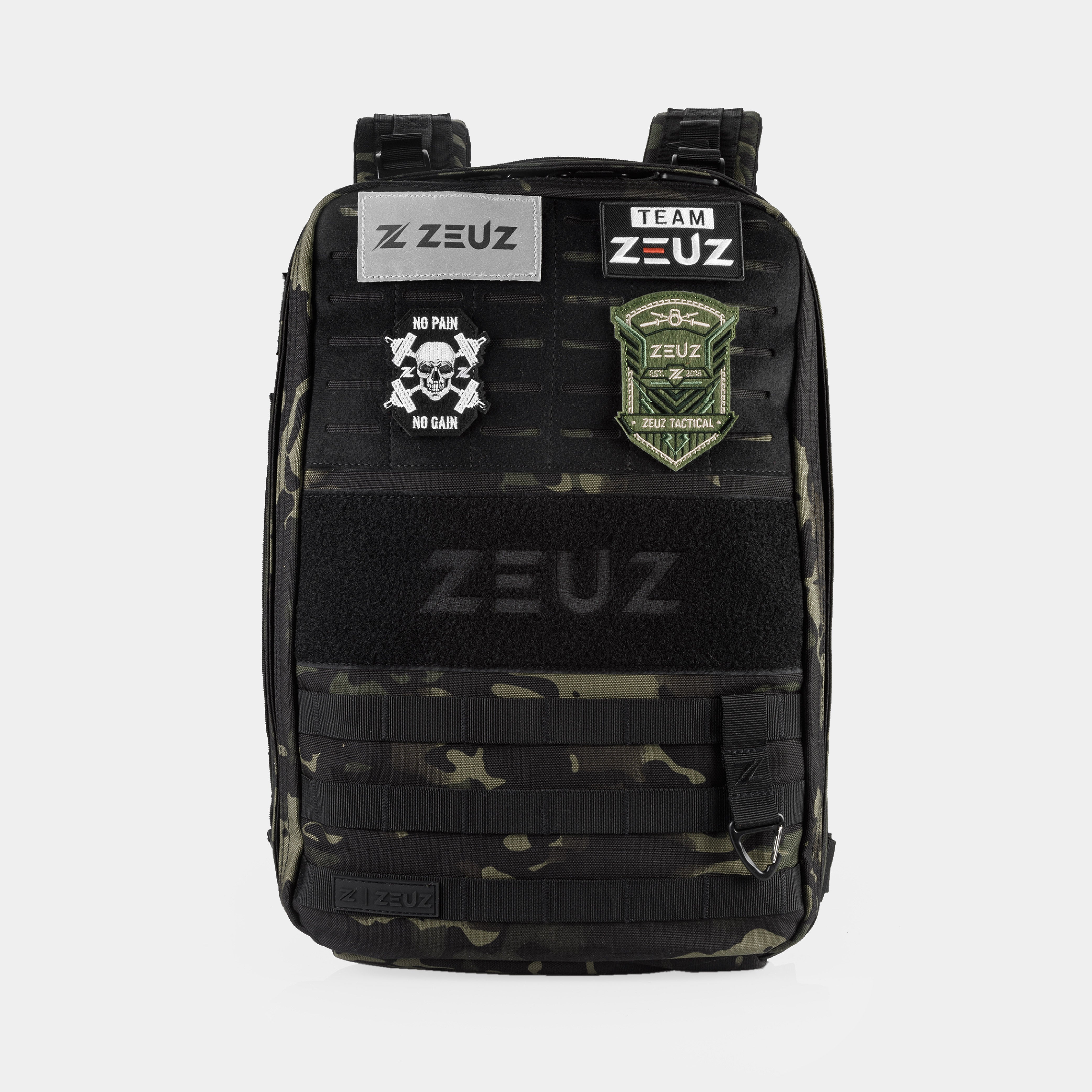 ZEUZ Sac à dos Rucking incl. 30 KG Plaques de poids