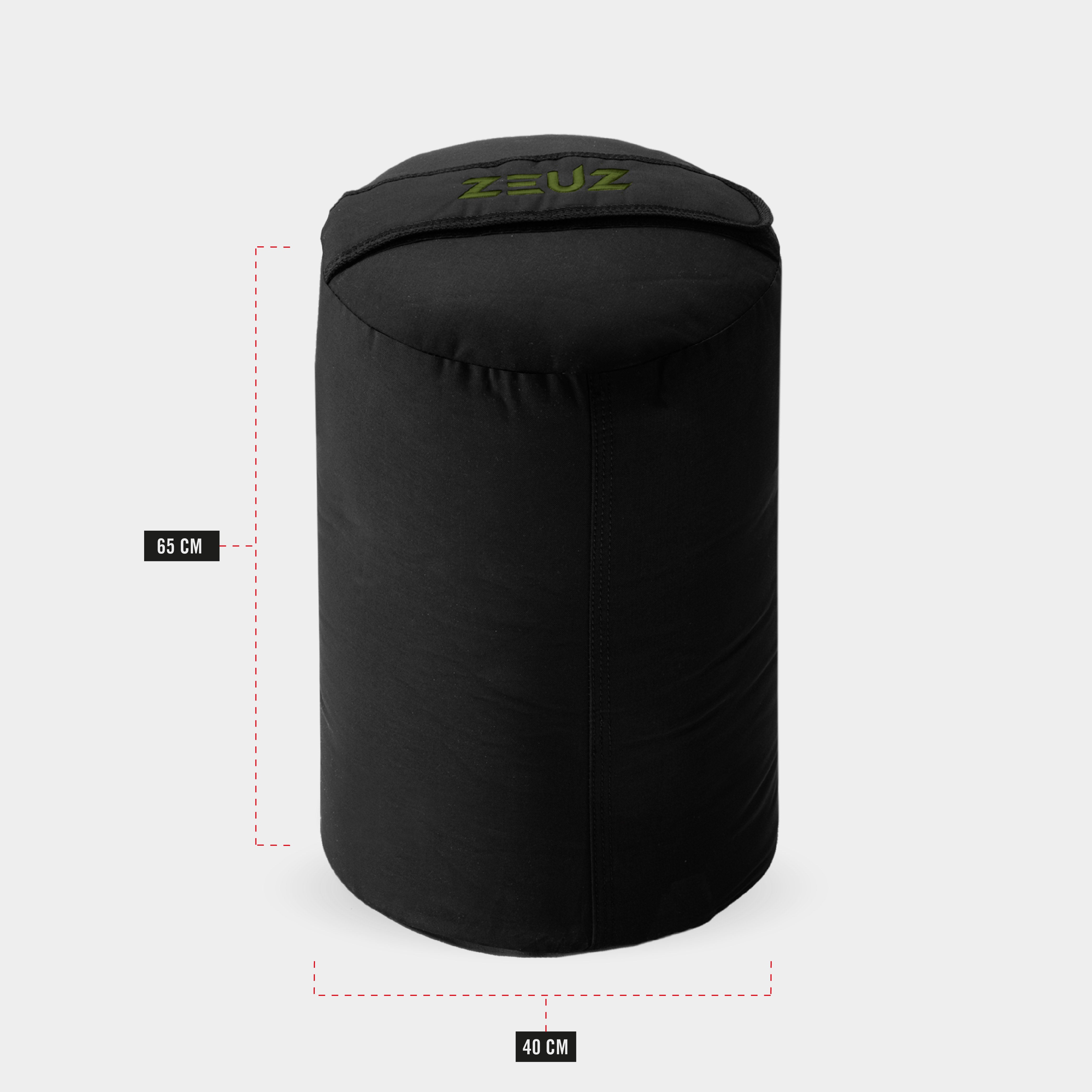 ZEUZ Strongman Zandzak - Sandbag voor Fitness, CrossFit & Krachttraining – 10 t/m 160 KG