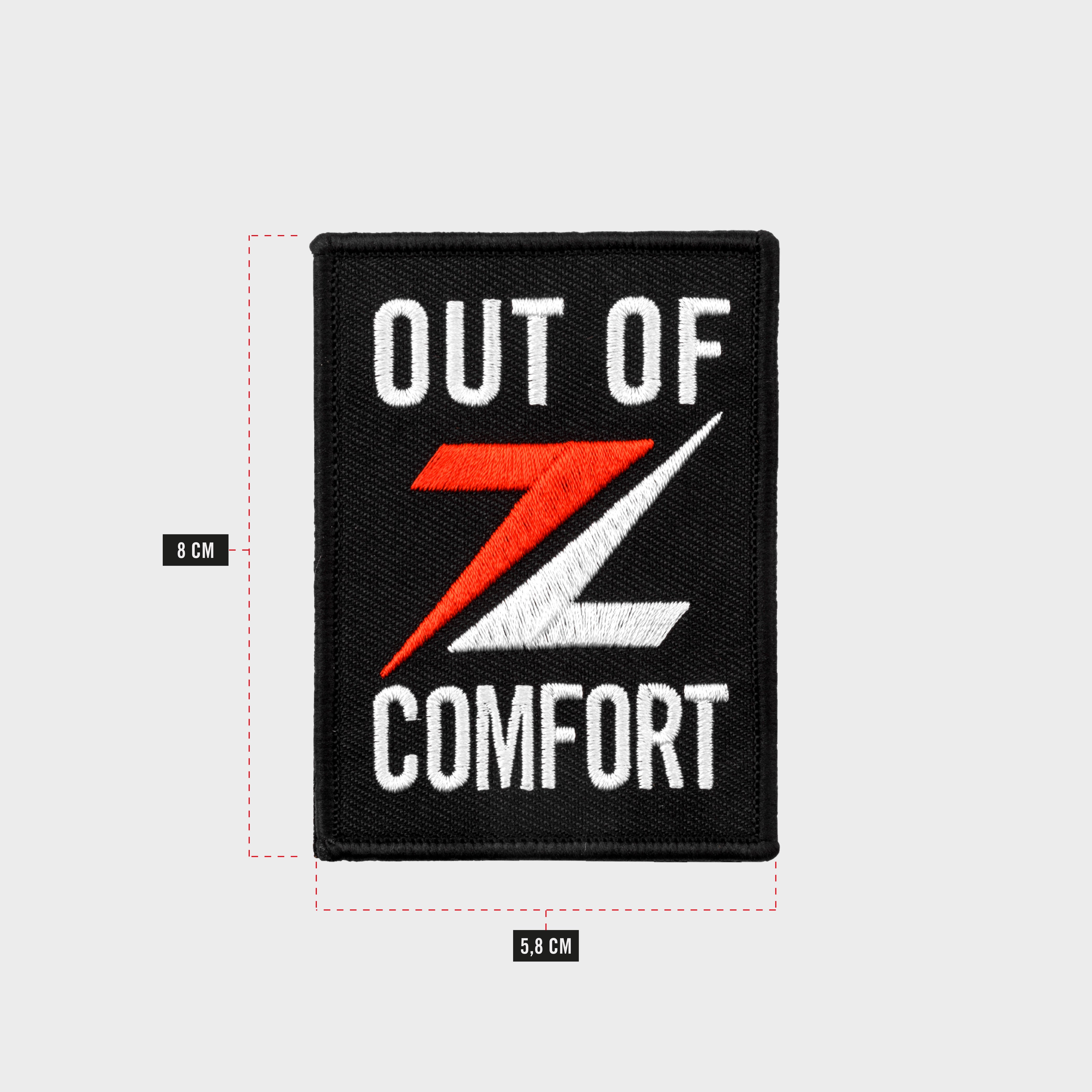 ZEUZ Out Of Comfort Patch