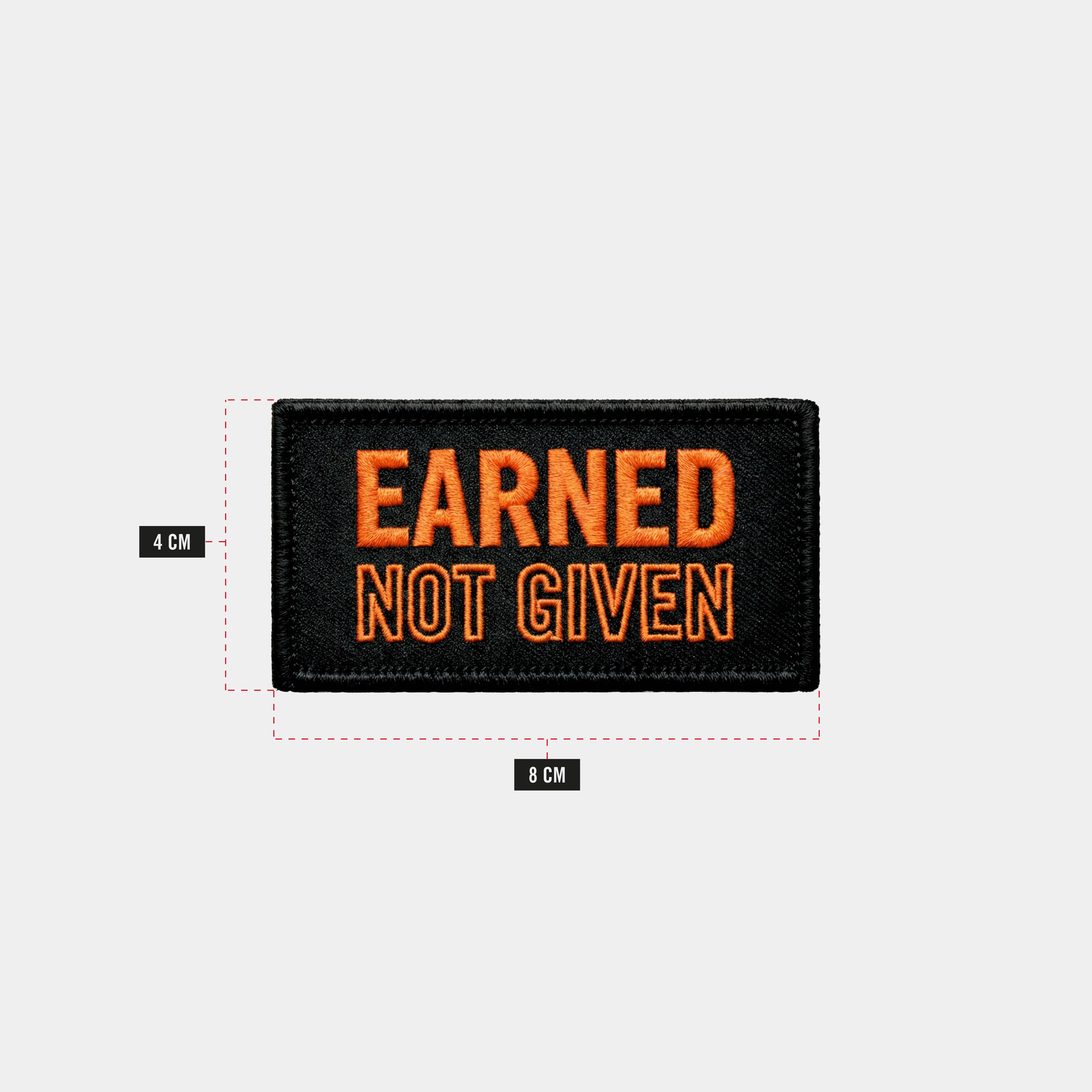 ZEUZ Earned. Not Given. Patch