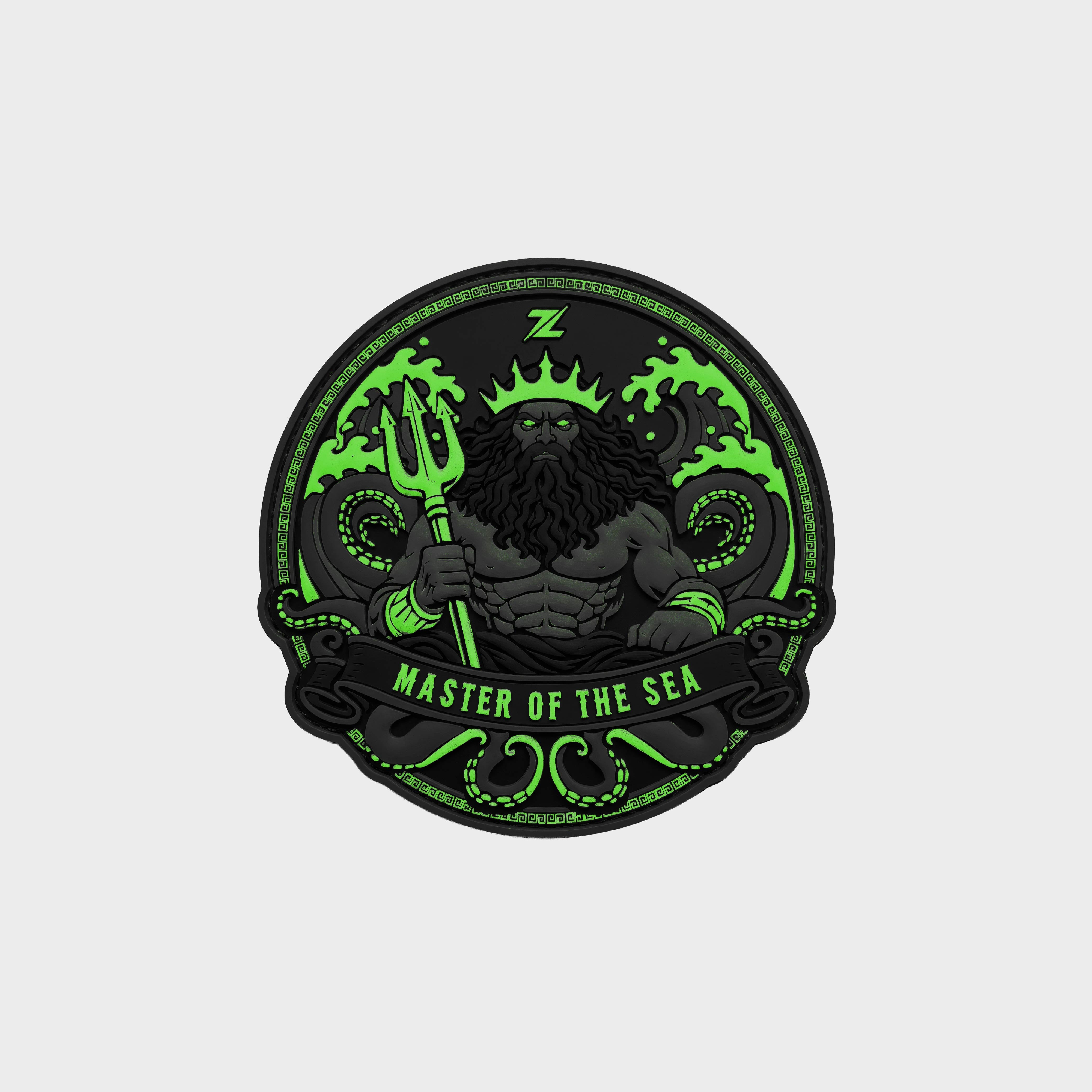 ZEUZ Poseidon - Glow in the dark - Rubber Patch