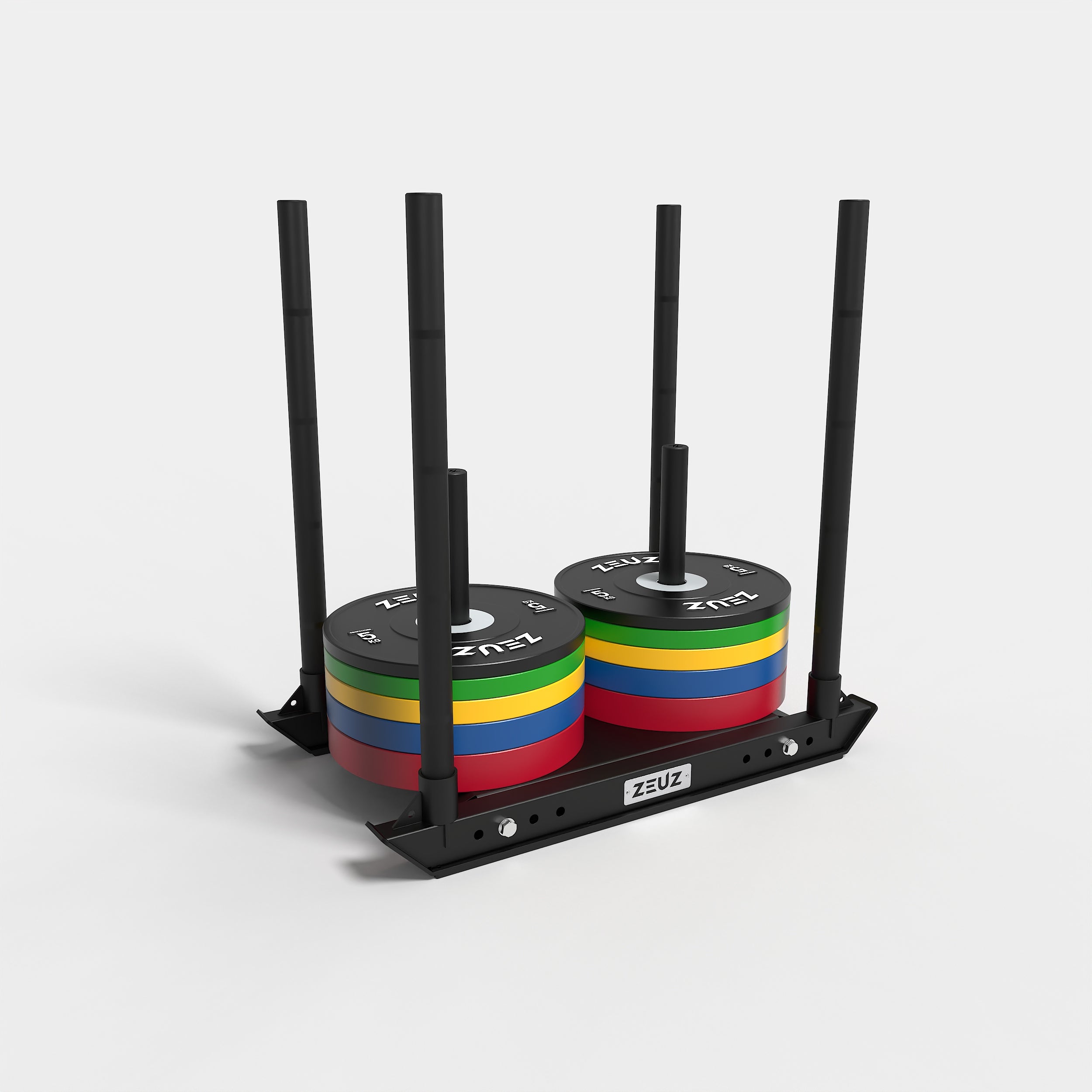 ZEUZ Heavy Powersled - Fitness Push & Pull Dog Power Slee