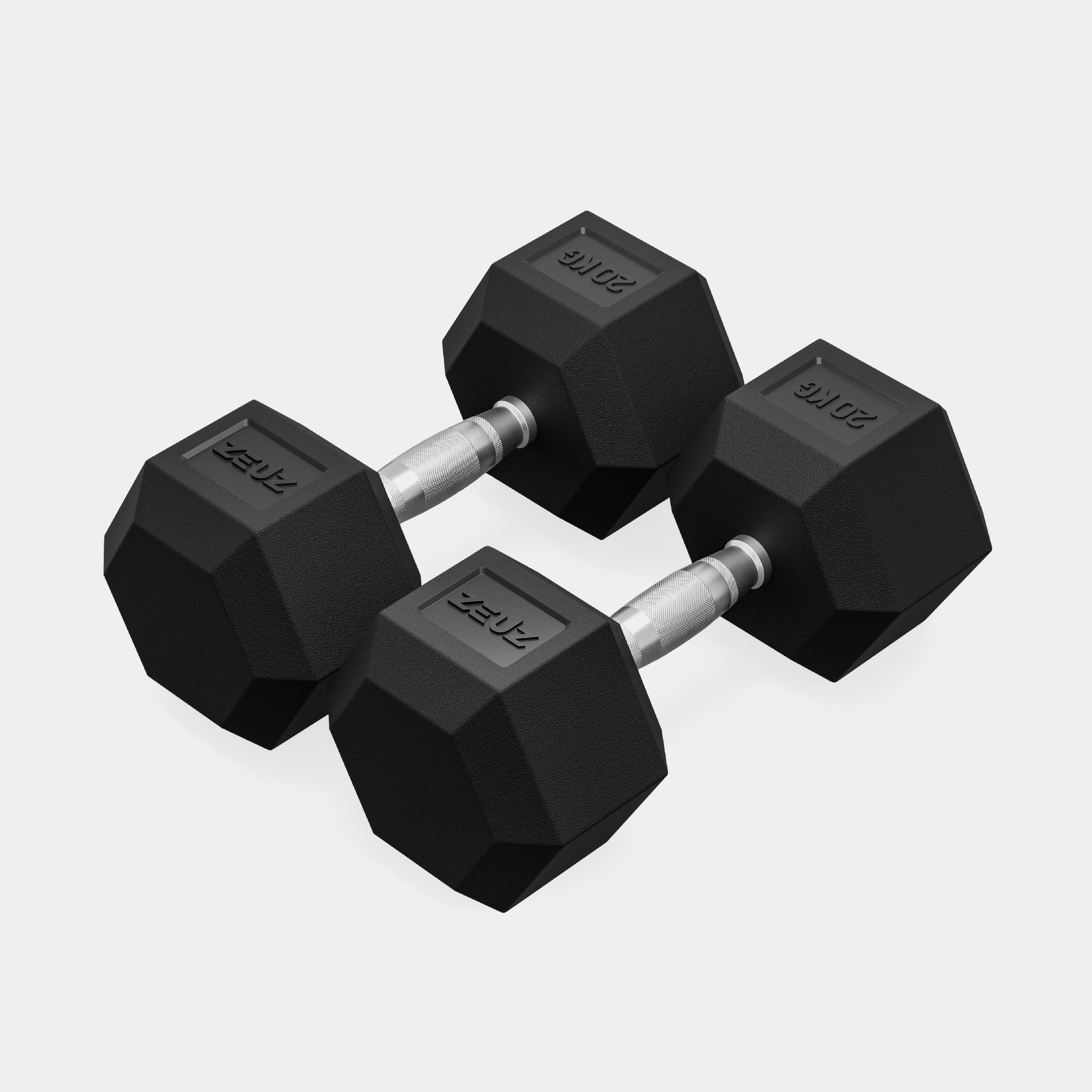 ZEUZ Haltères hexagonaux