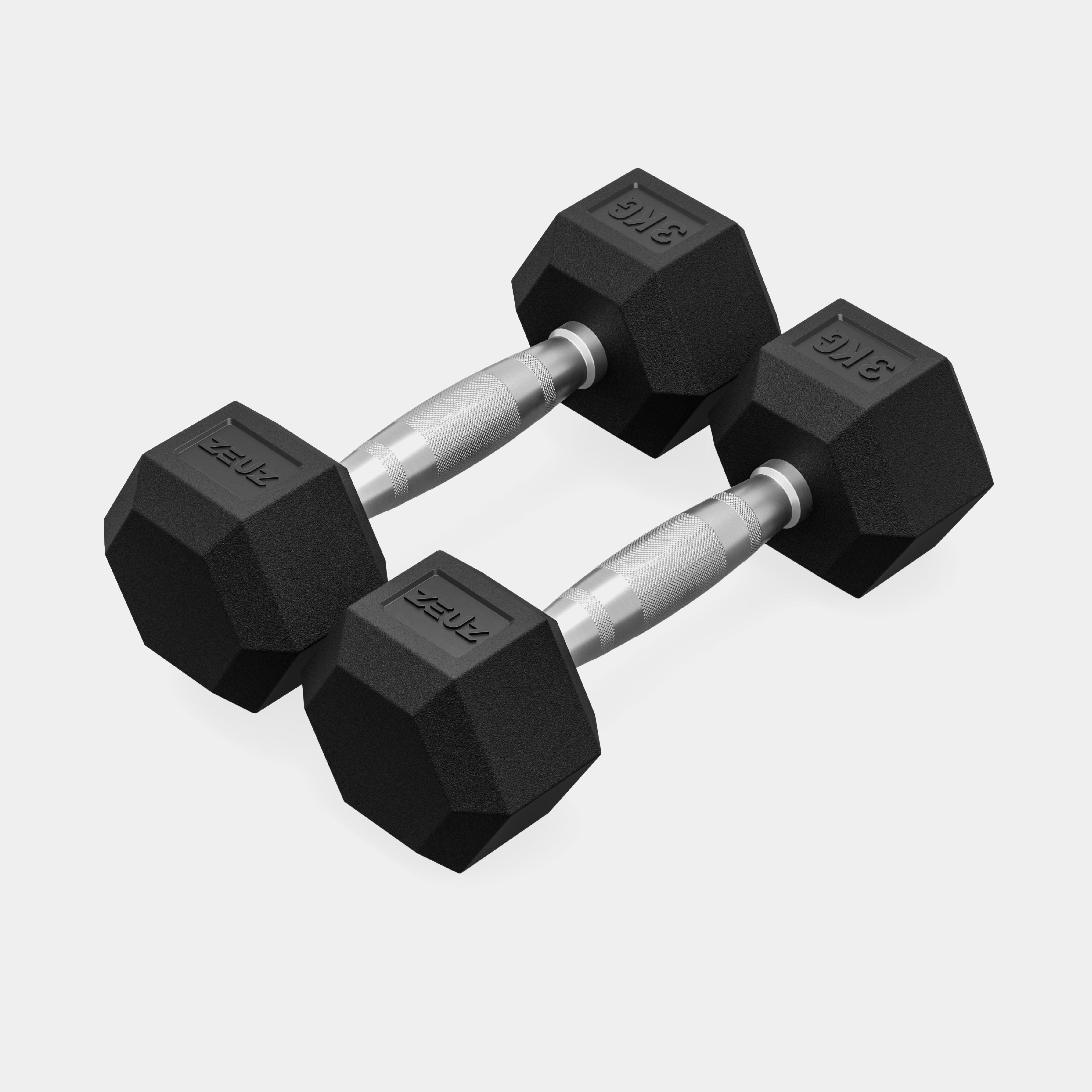 ZEUZ Haltères hexagonaux