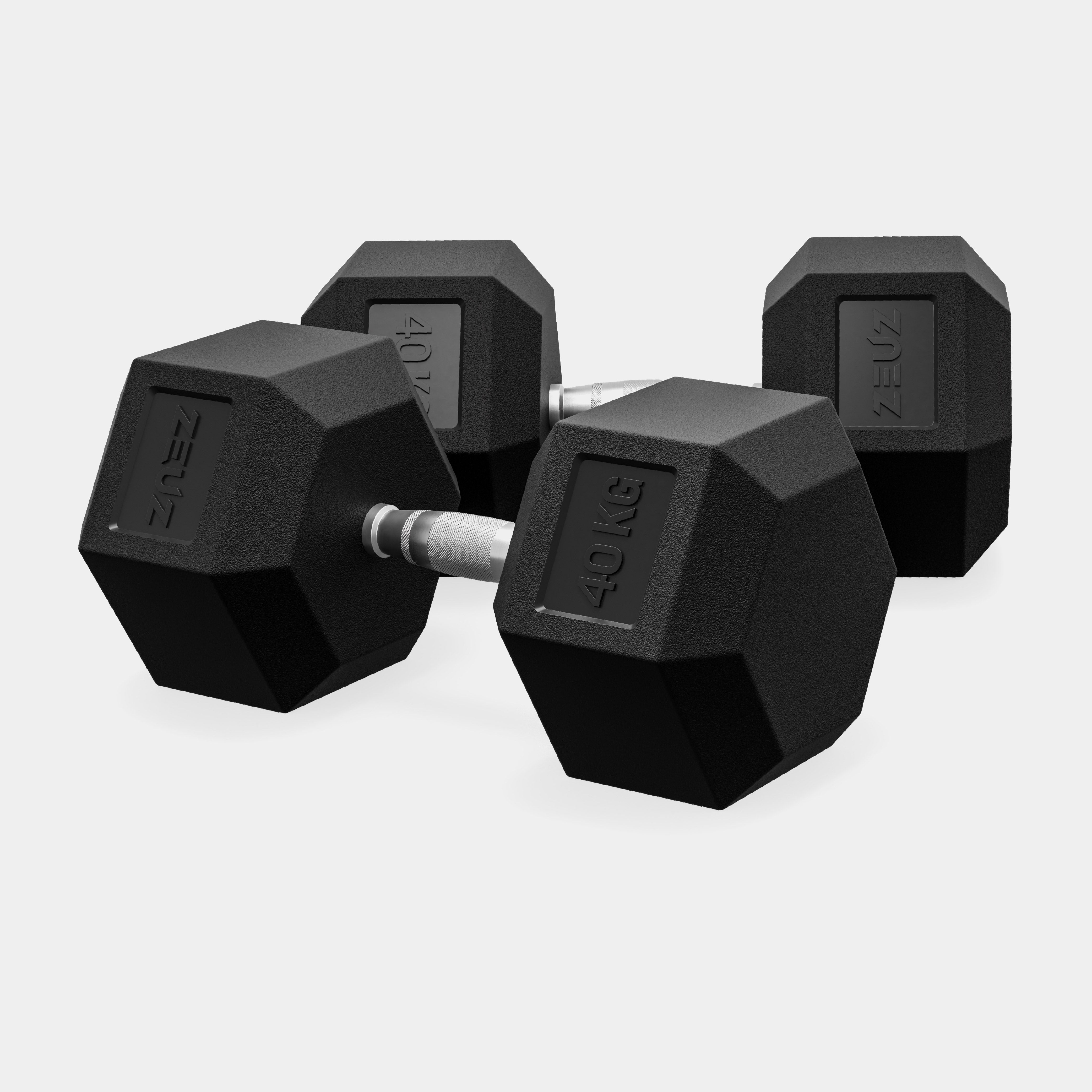 ZEUZ Haltères hexagonaux