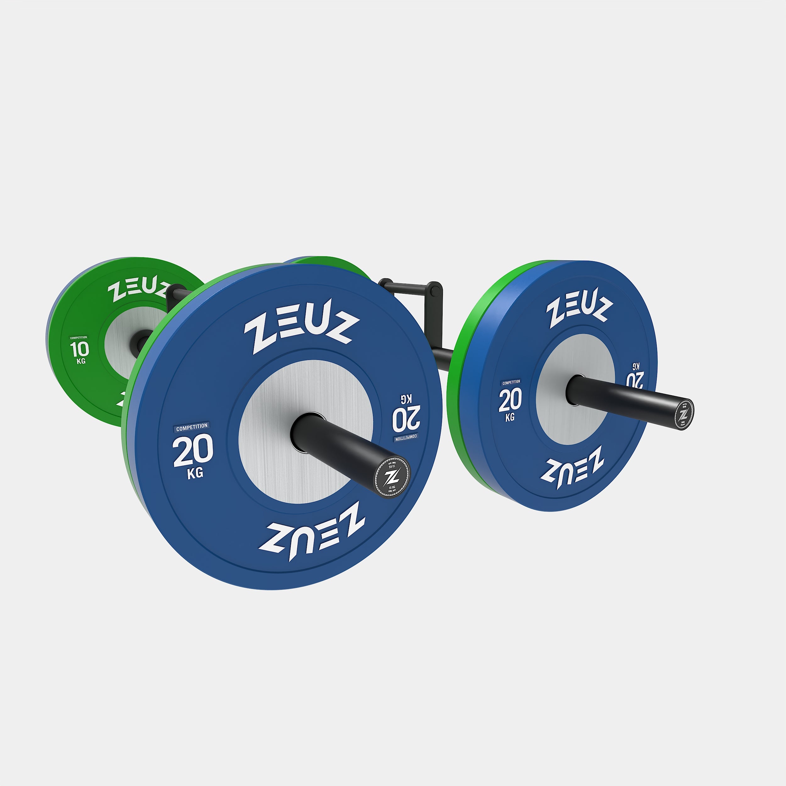 ZEUZ Farmers Walk Handle Set