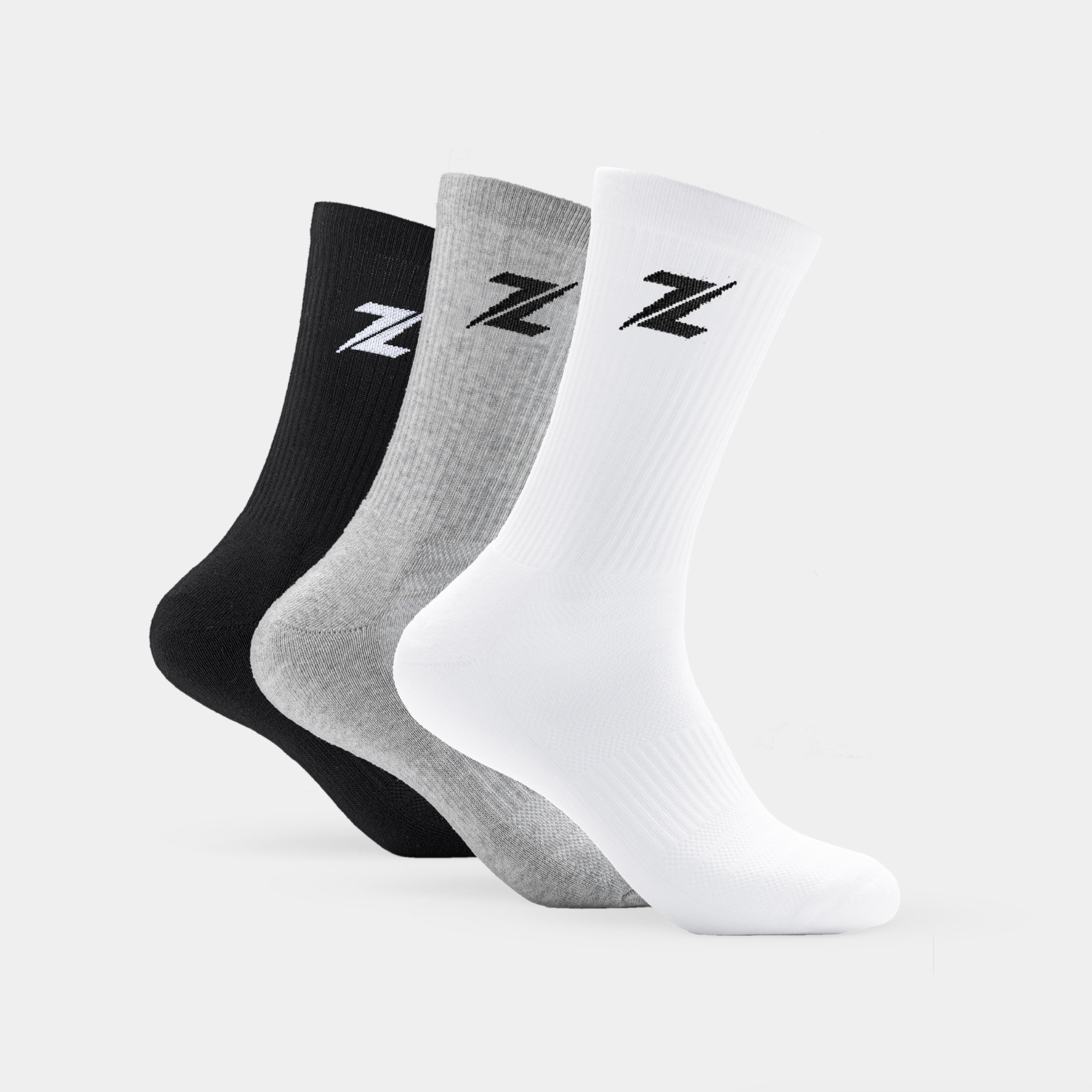 Chaussettes ZEUZ-Lot de 3-Longues
