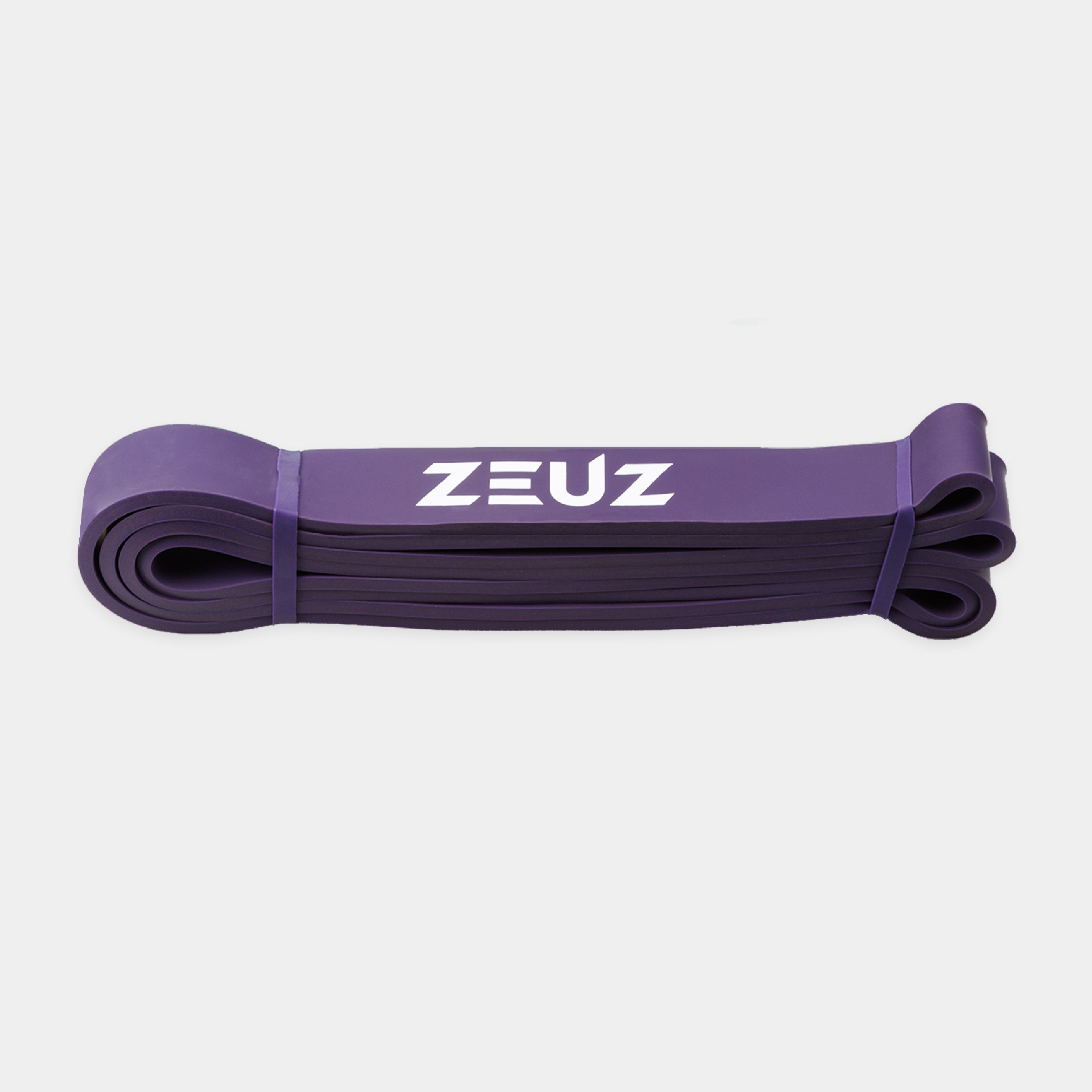 ZEUZ Powerband paars (Level 4) – weerstand 16 tot 38 kg, geschikt voor krachttraining en mobiliteit