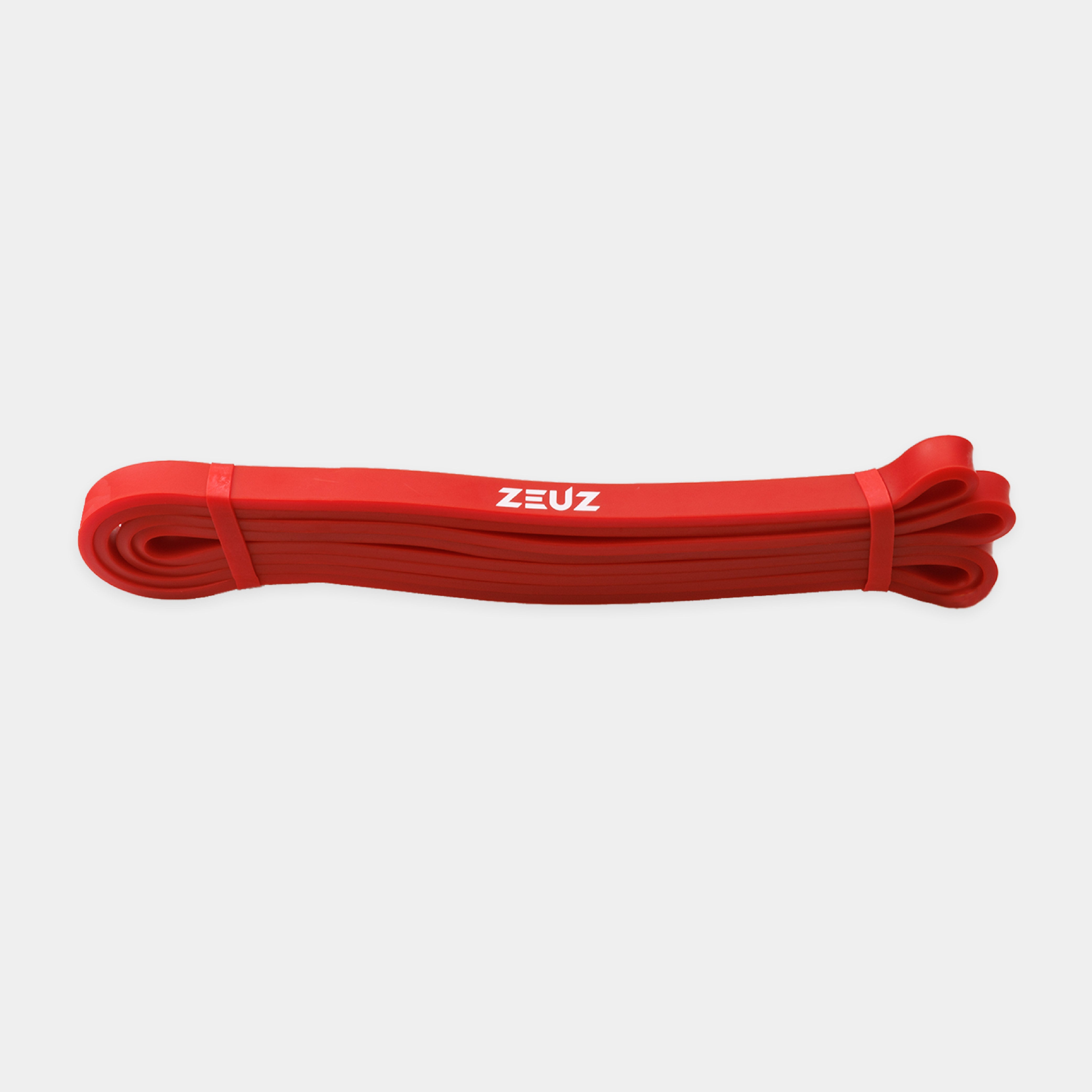 ZEUZ Powerband rood (Level 2) – weerstand 7 tot 16 kg, geschikt voor krachttraining en mobiliteit
