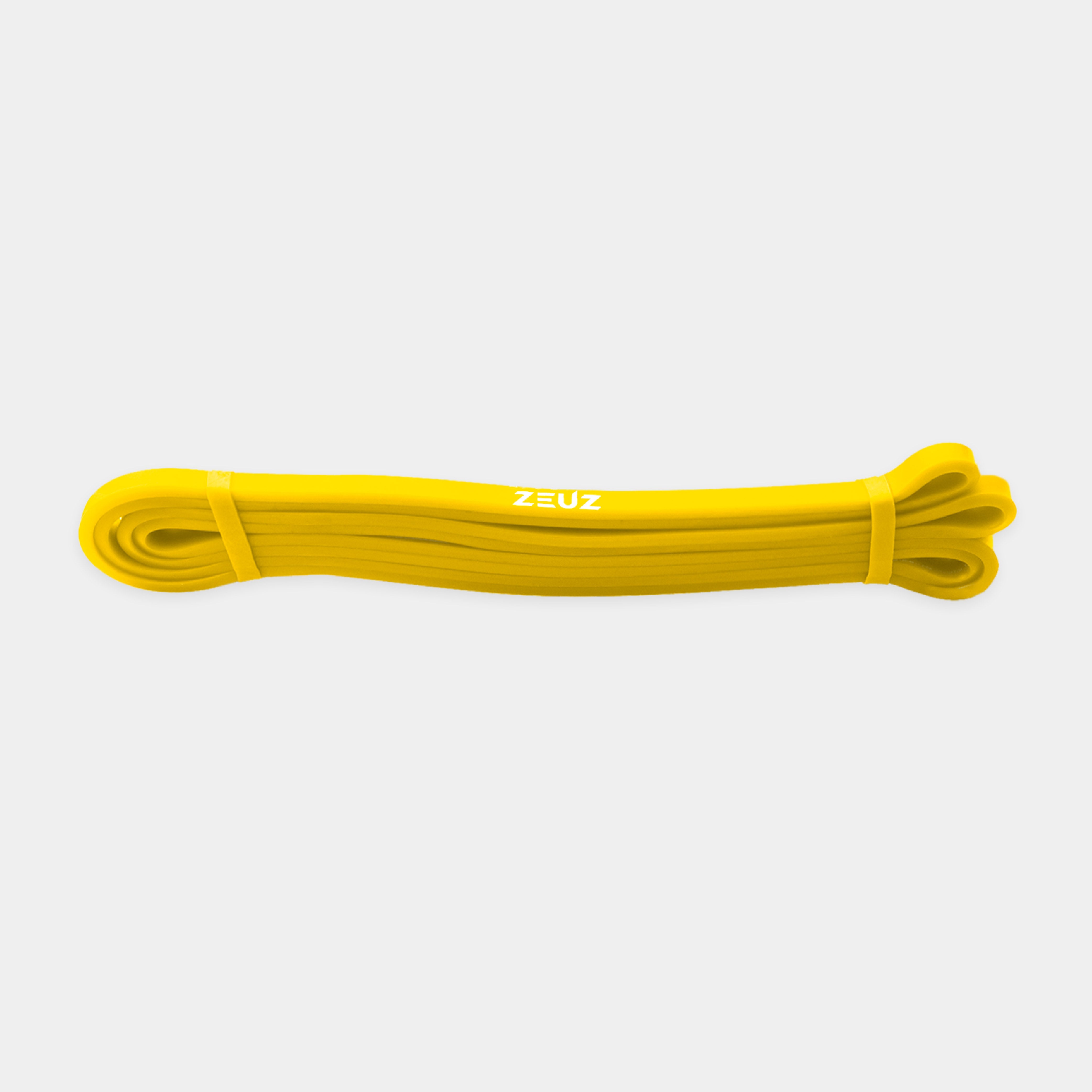 ZEUZ Powerband geel (Level 1) – weerstand 2 tot 5 kg, geschikt voor krachttraining en mobiliteit