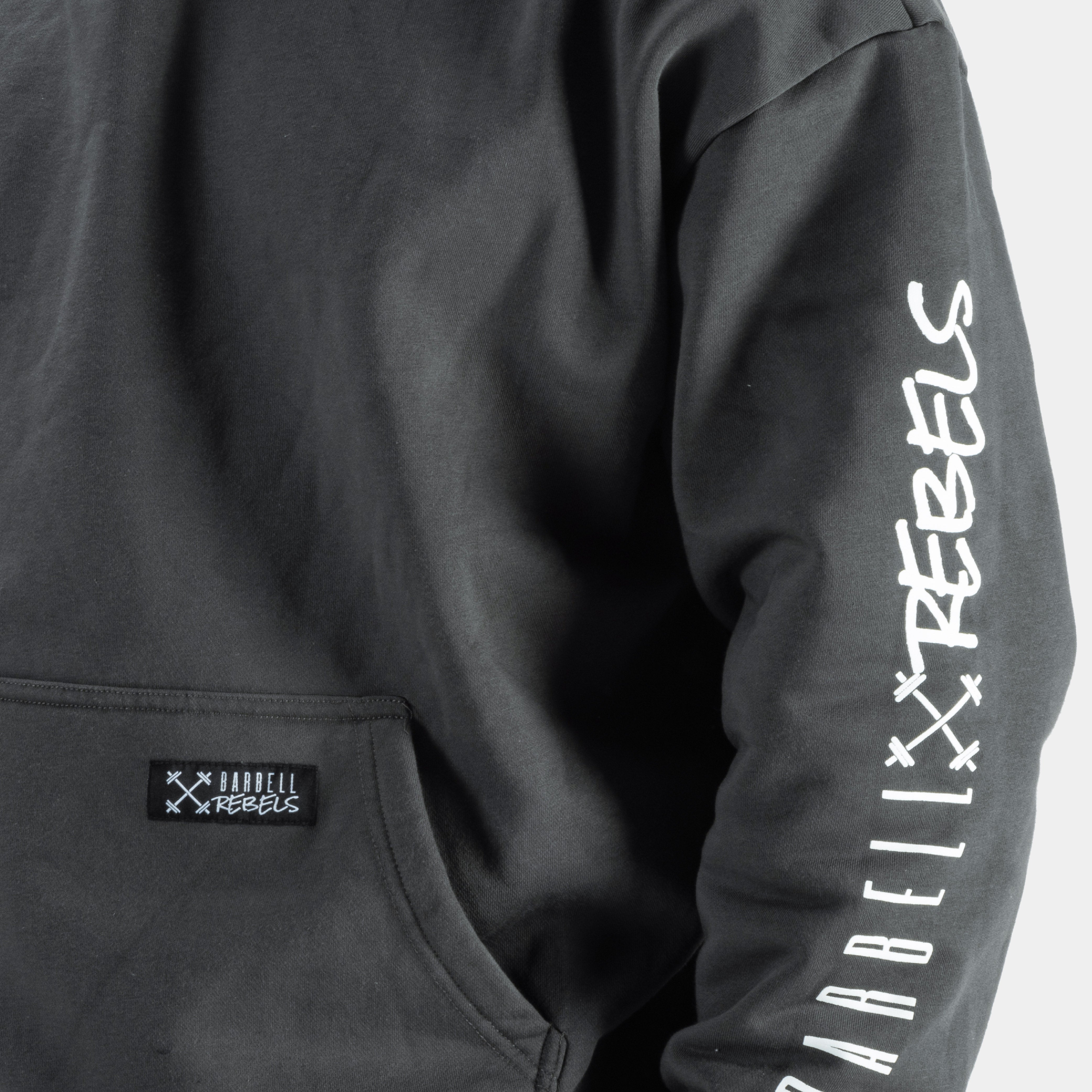 Felpa con cappuccio ZEUZ X Barbell Rebels Oversized - Unisex - Edizione speciale