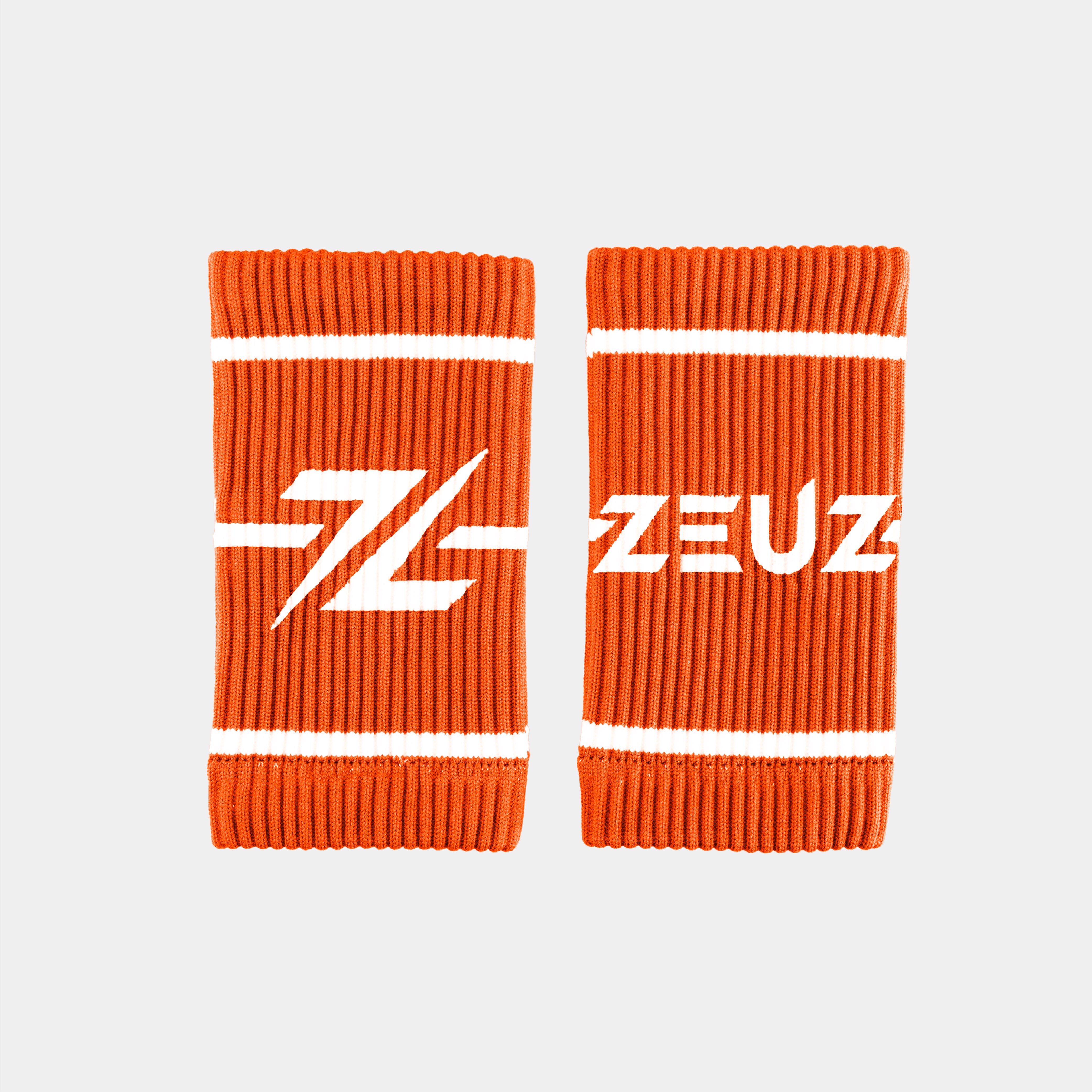 ZEUZ Zweetbanden oranje – zachte en absorberende sweat bands voor training en sport