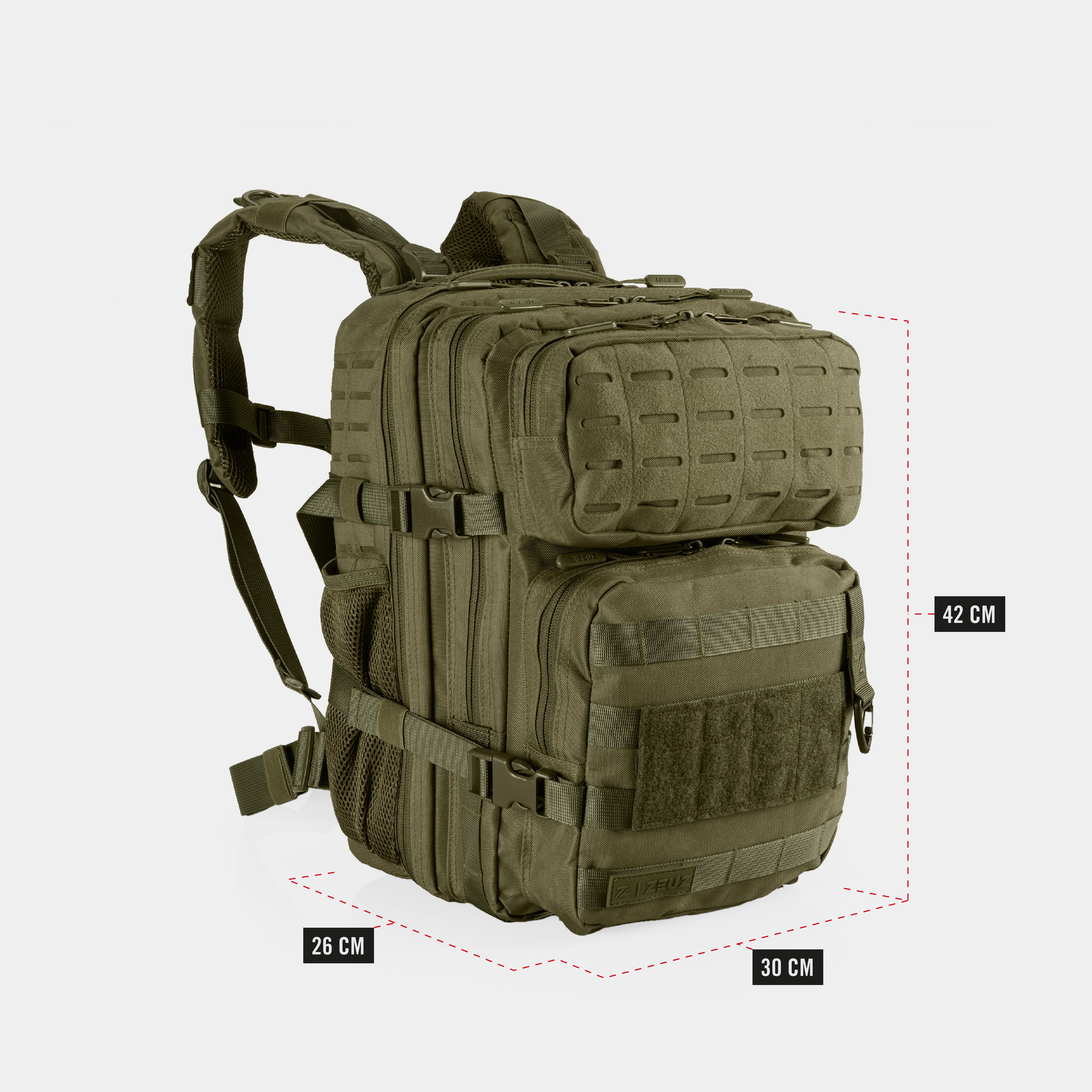 Mochila táctica ZEUZ - Mochila - 25 L